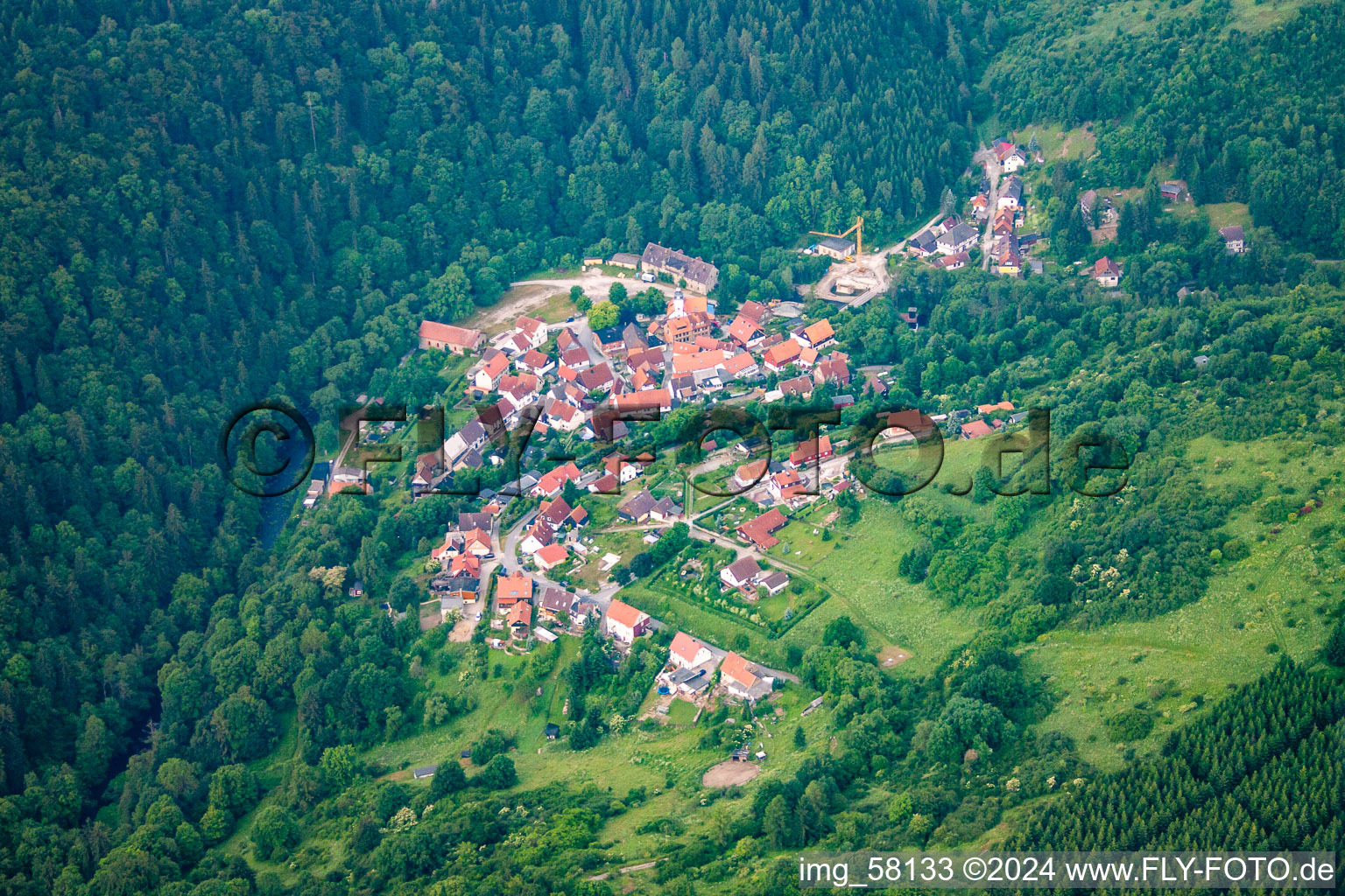 District Neuwerk in Oberharz am Brocken in the state Saxony-Anhalt, Germany