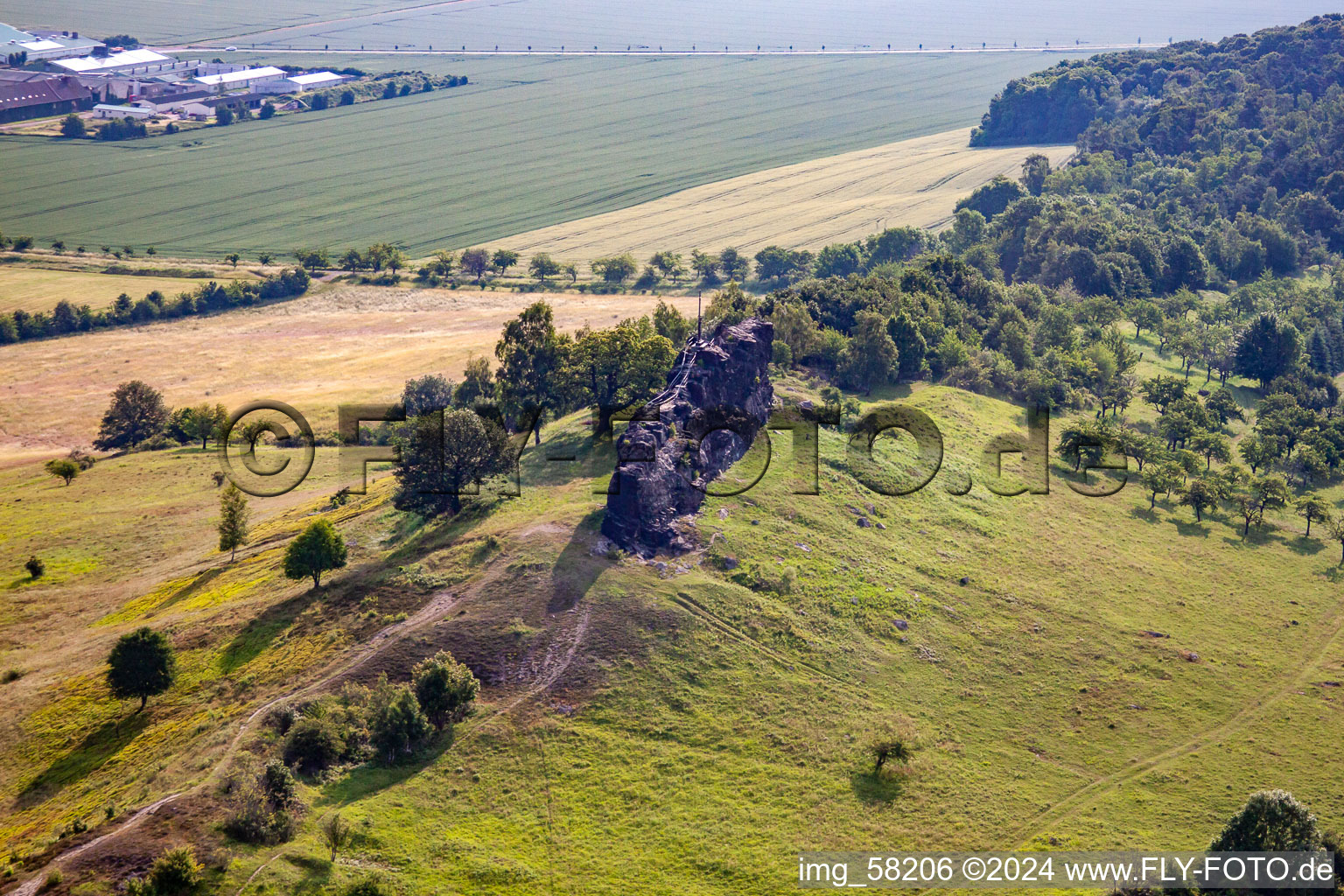 Devil's Wall Counterstones at Ballenstedt in Ballenstedt in the state Saxony-Anhalt, Germany