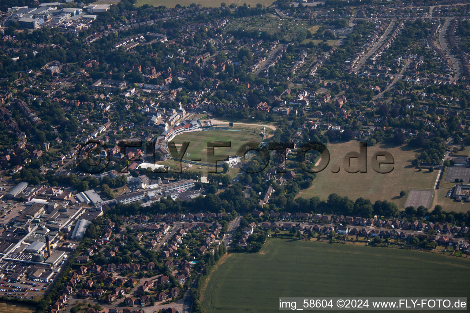 Canterbury in Lower Hardres in the state England, Great Britain