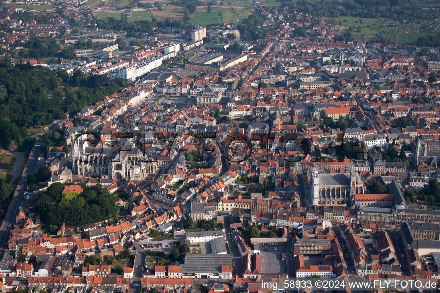 Saint-Omer in the state Pas de Calais, France