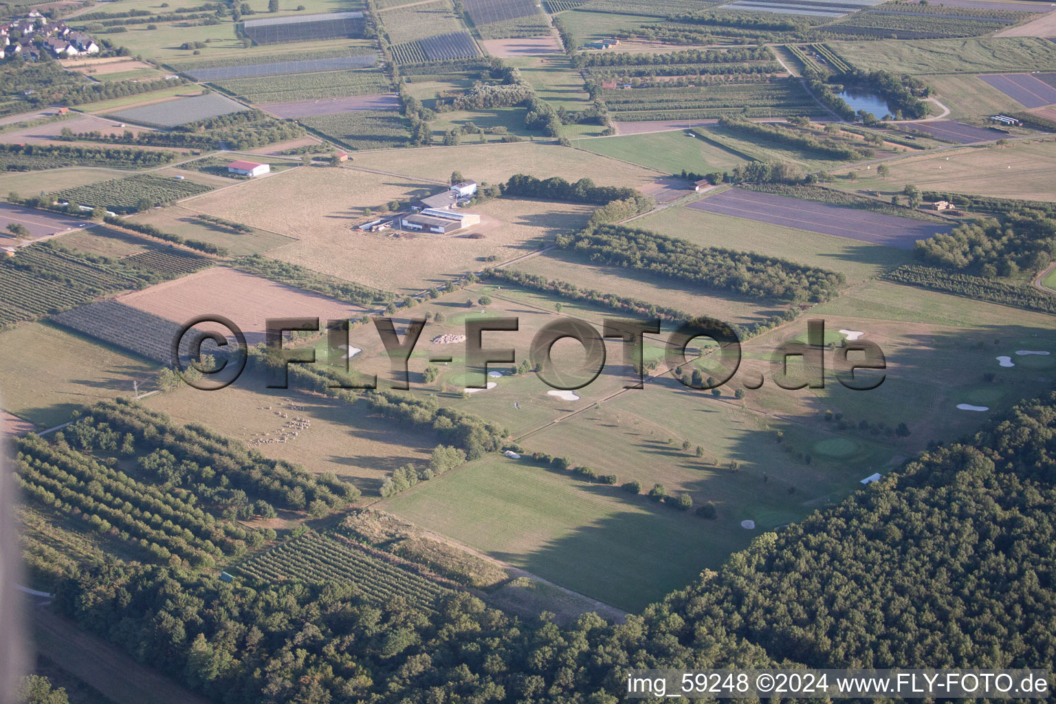 Golf club Urloffen in the district Urloffen in Appenweier in the state Baden-Wuerttemberg, Germany