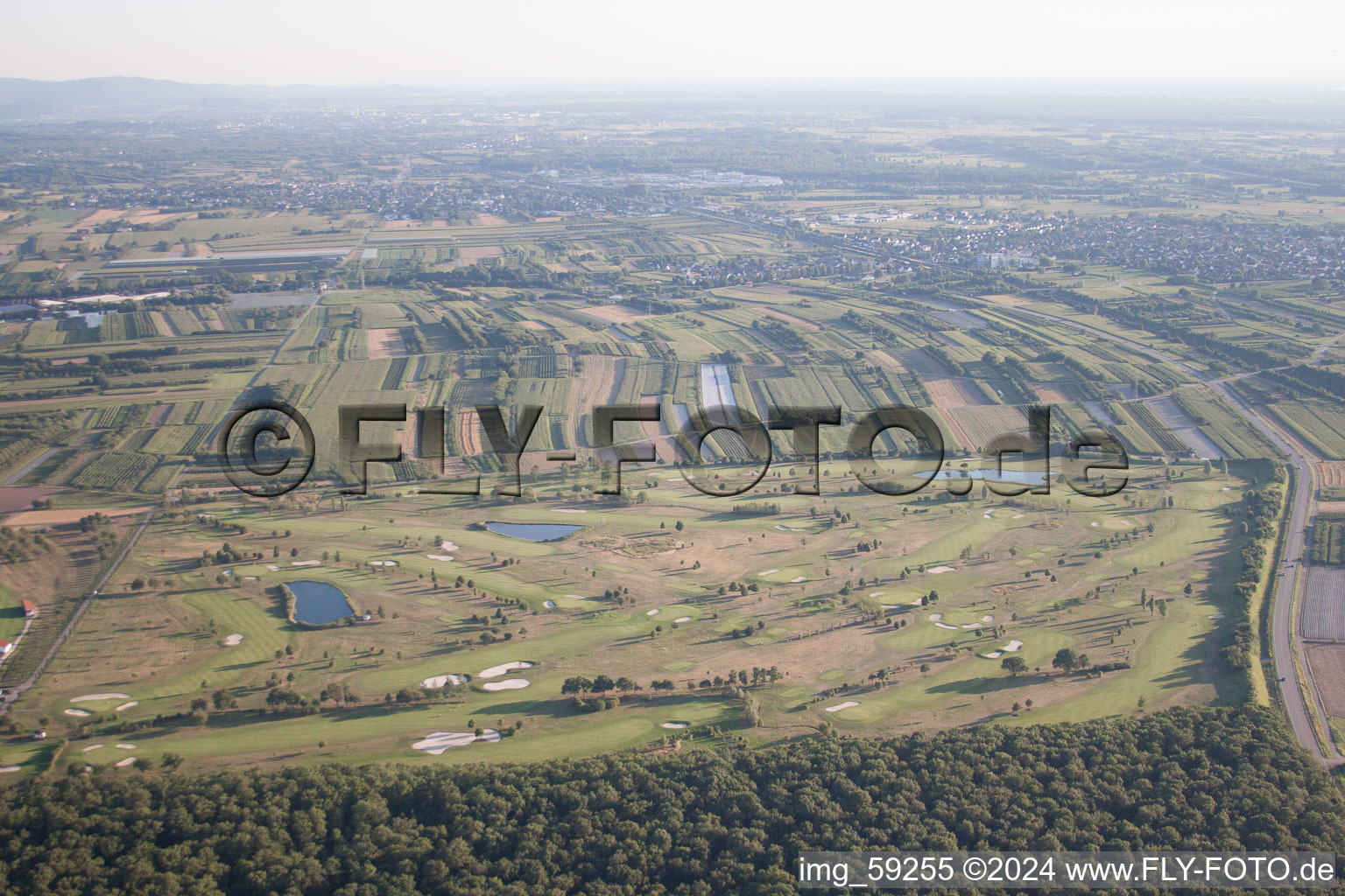 Golf Club Urloffen in the district Urloffen in Appenweier in the state Baden-Wuerttemberg, Germany out of the air