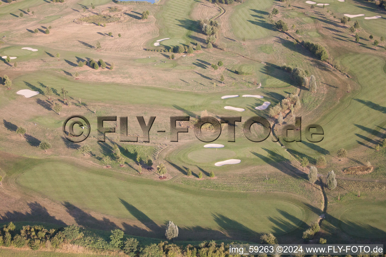 Drone recording of Golf Club Urloffen in the district Urloffen in Appenweier in the state Baden-Wuerttemberg, Germany