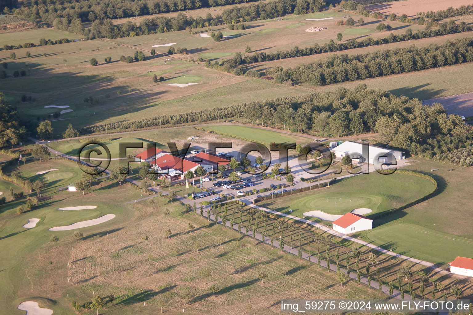 Golf Club Urloffen in the district Urloffen in Appenweier in the state Baden-Wuerttemberg, Germany out of the air