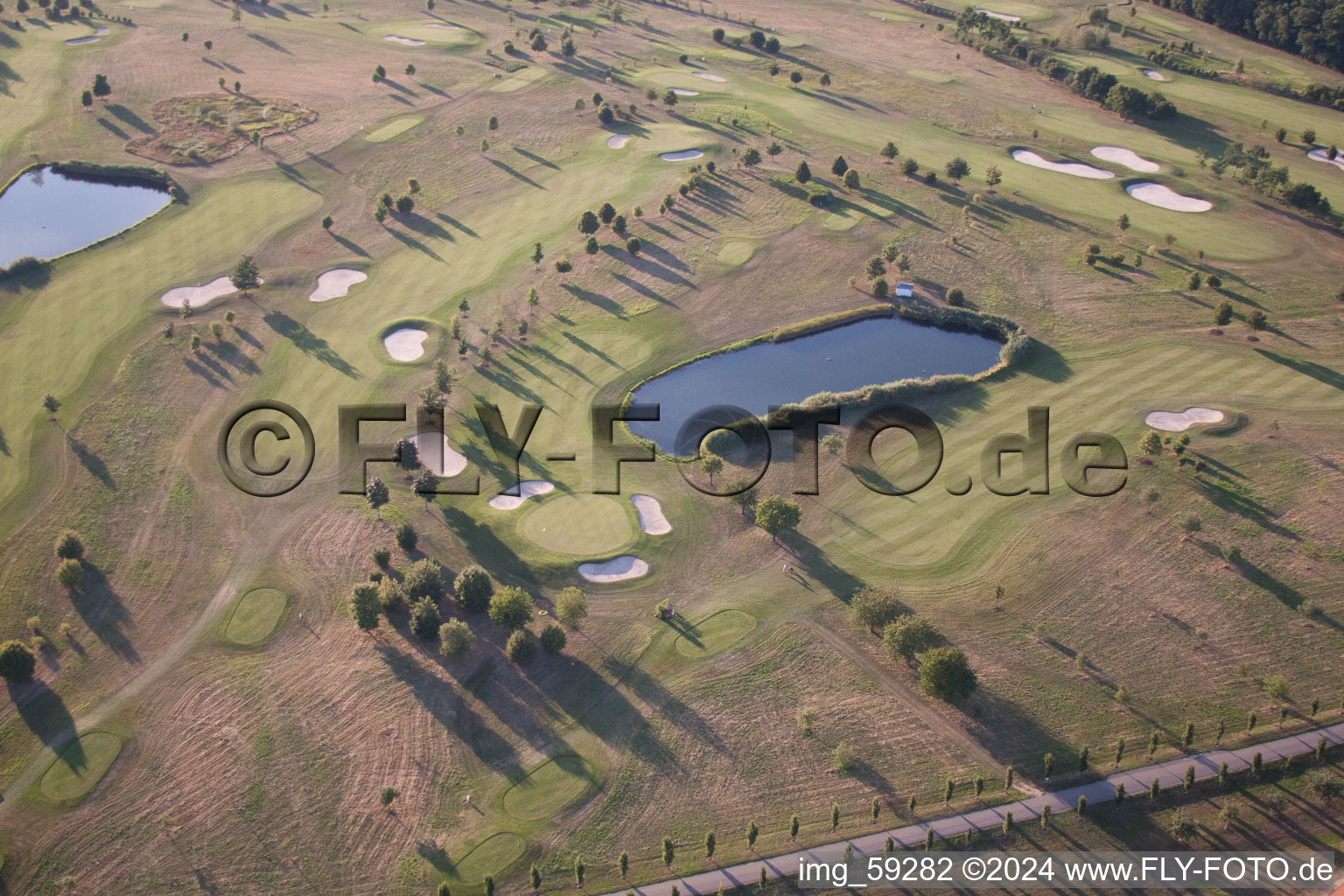 Drone image of Golf Club Urloffen in the district Urloffen in Appenweier in the state Baden-Wuerttemberg, Germany