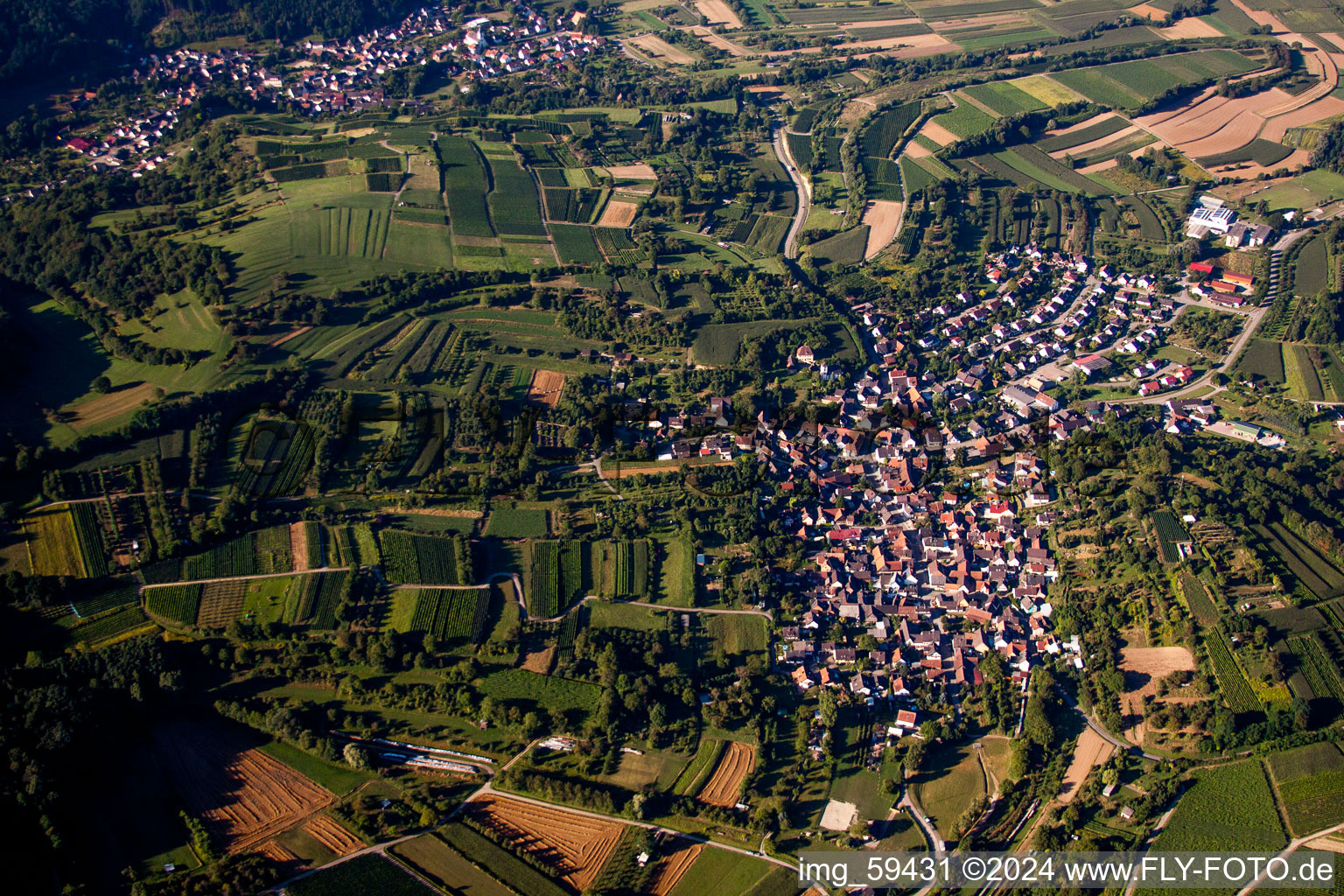 District Broggingen in Herbolzheim in the state Baden-Wuerttemberg, Germany