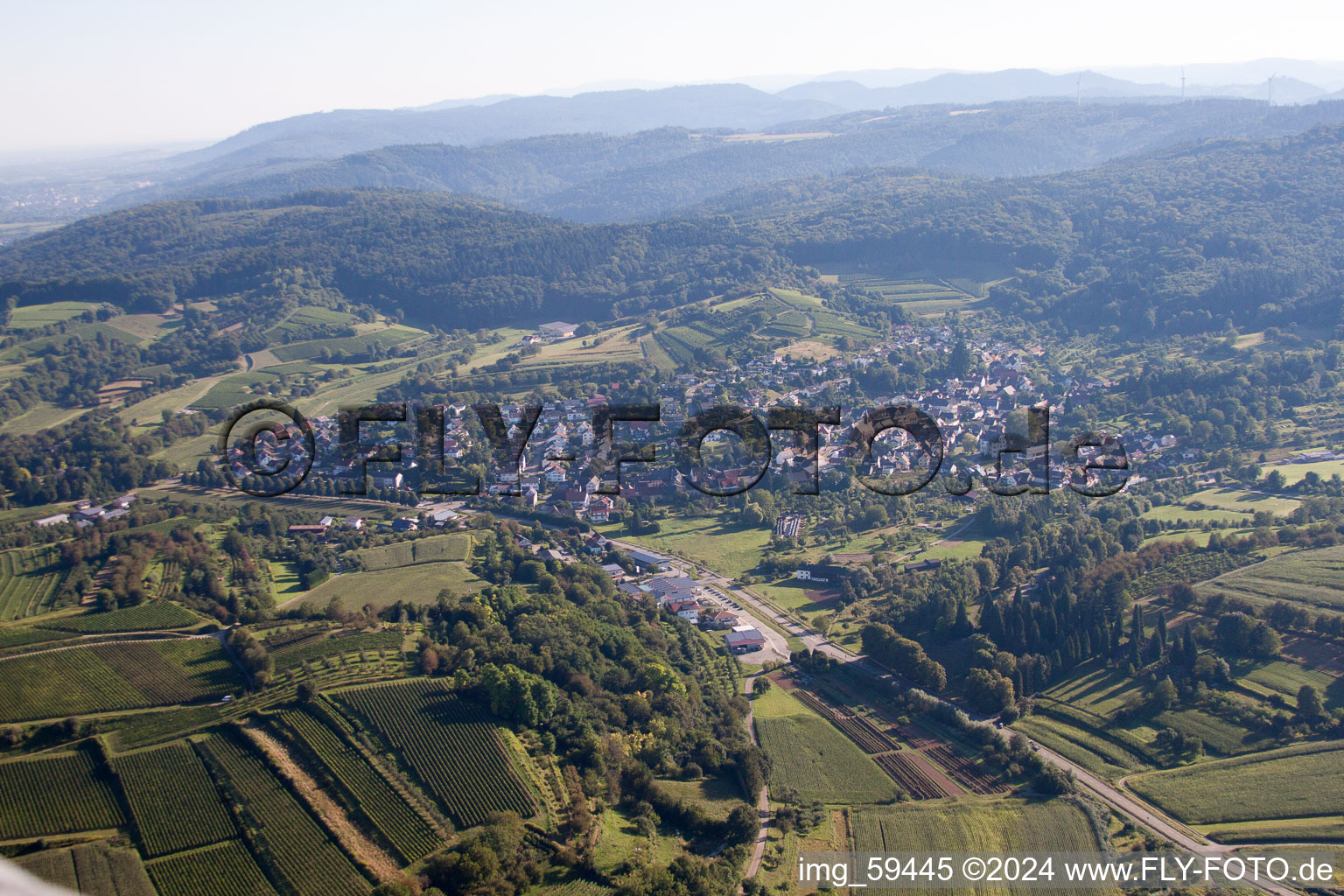 Altdorf-Wallburg in the state Baden-Wuerttemberg, Germany