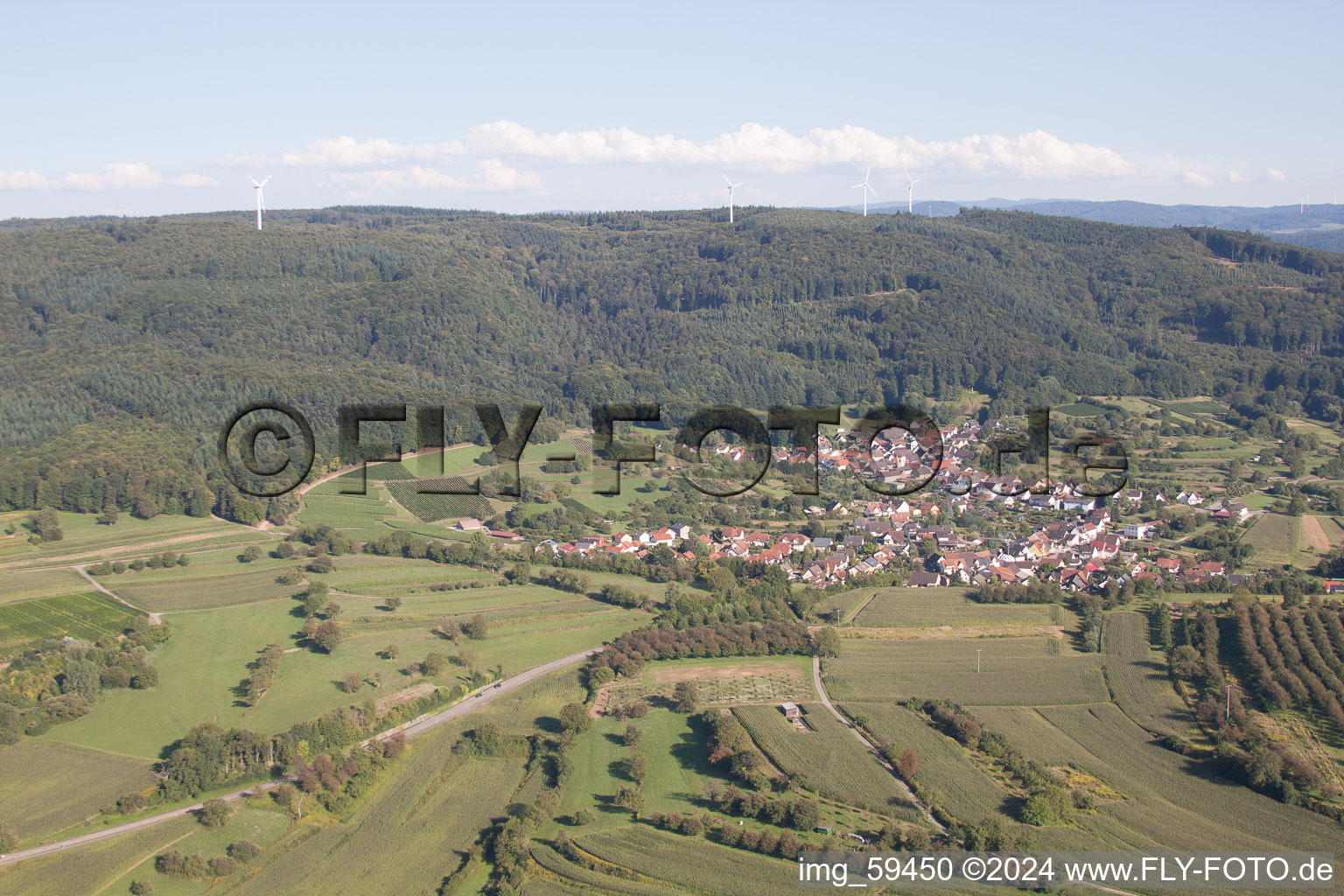 Wallburg in Altdorf-Wallburg in the state Baden-Wuerttemberg, Germany