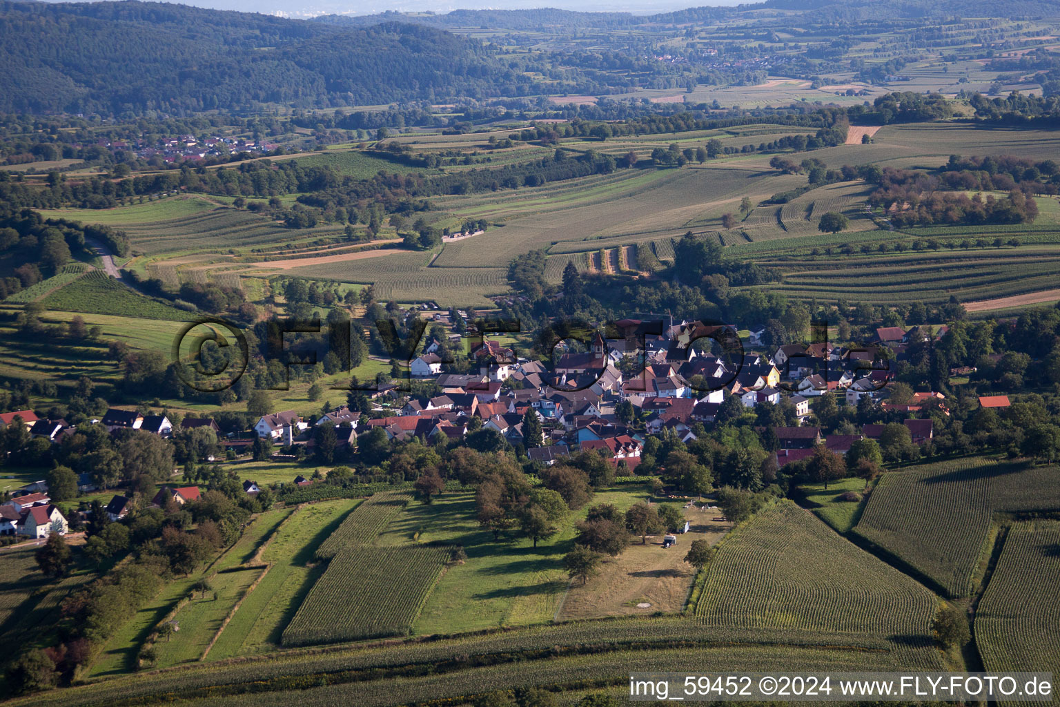 Ettenheimweiler in Ettenheim in the state Baden-Wuerttemberg, Germany