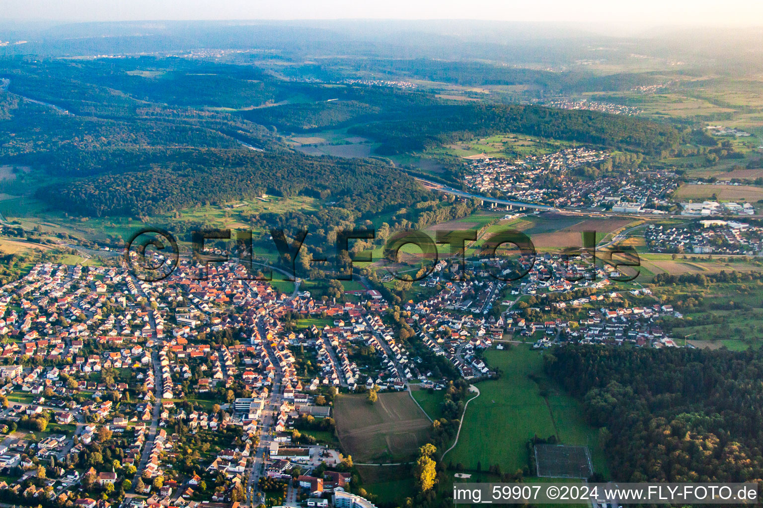 District Singen in Remchingen in the state Baden-Wuerttemberg, Germany