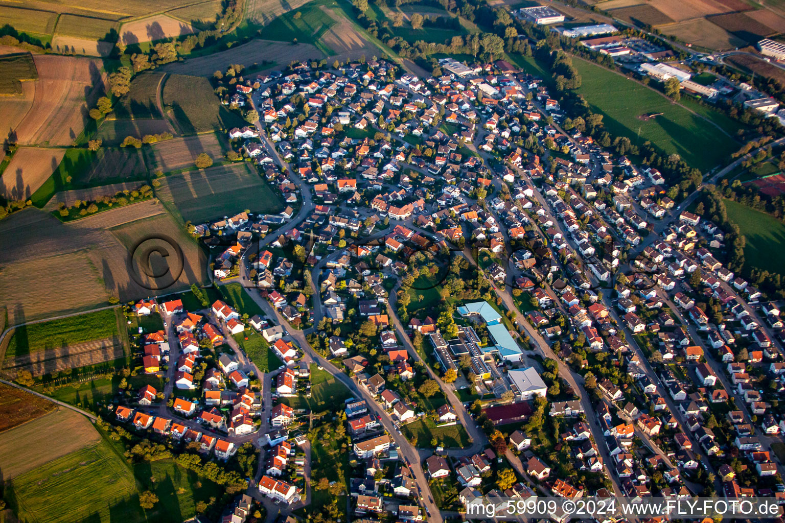 Mountain School Singen in the district Singen in Remchingen in the state Baden-Wuerttemberg, Germany