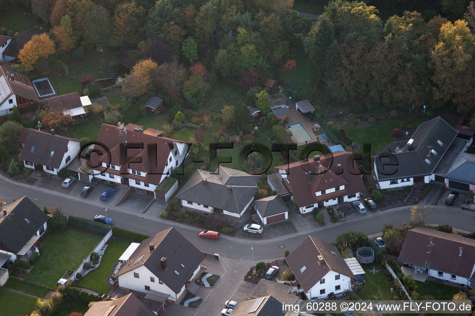 Rülzheim in the state Rhineland-Palatinate, Germany from the drone perspective