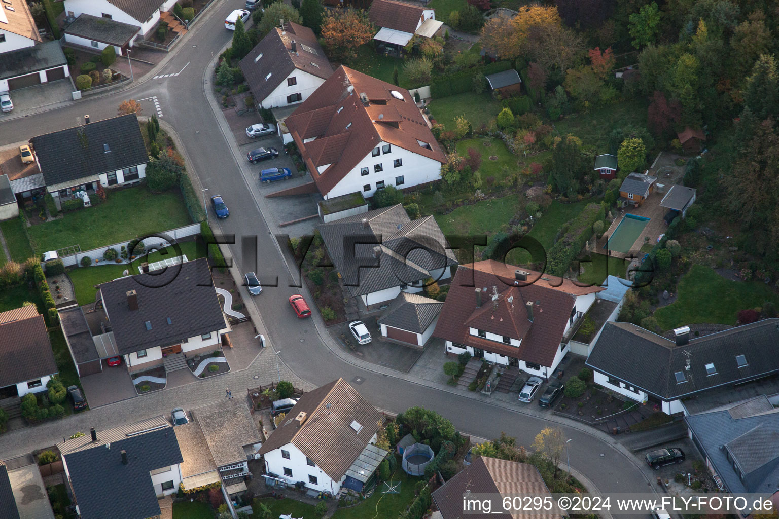 Rülzheim in the state Rhineland-Palatinate, Germany out of the air