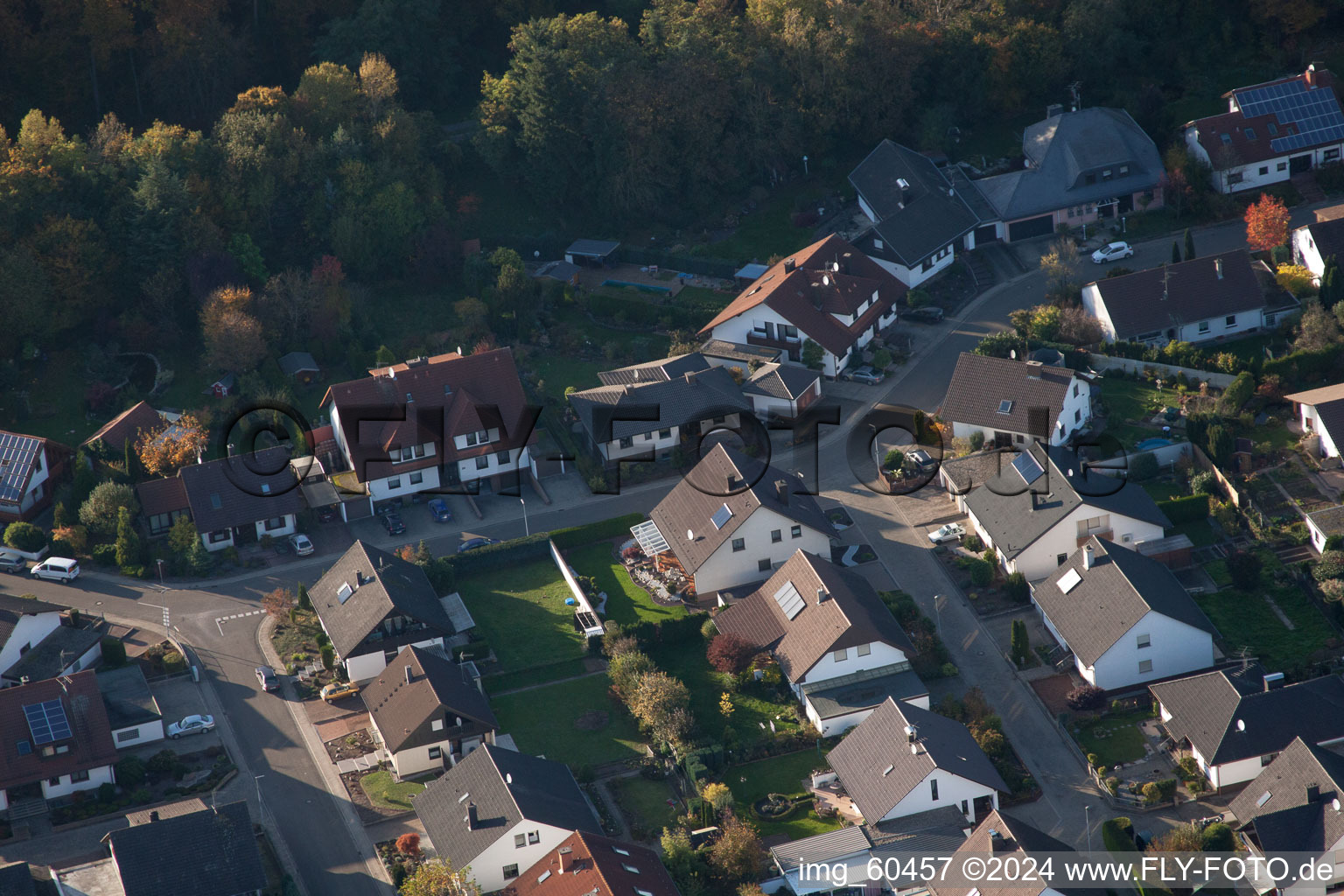 Drone image of S in Rülzheim in the state Rhineland-Palatinate, Germany