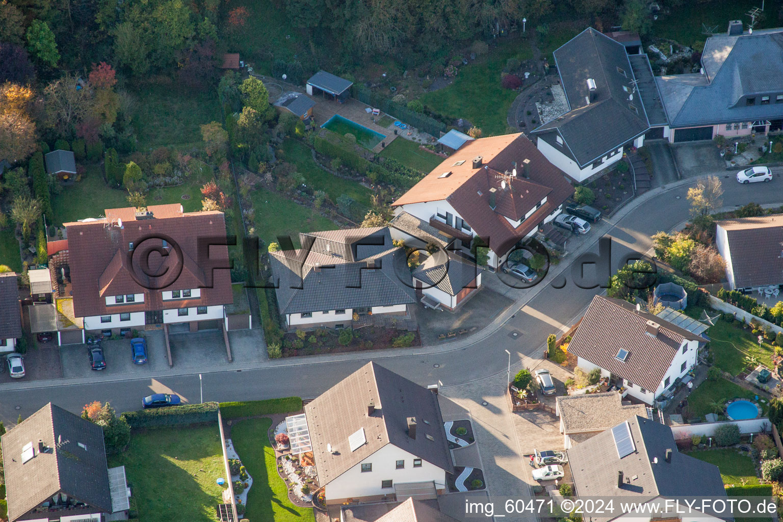 S in Rülzheim in the state Rhineland-Palatinate, Germany from the plane