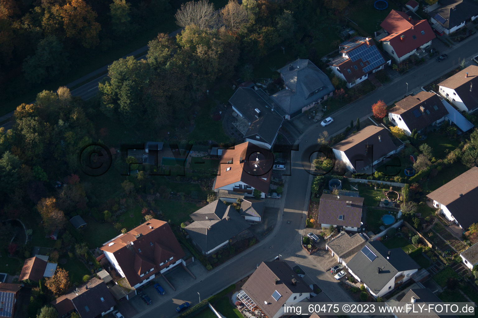 Drone image of S in Rülzheim in the state Rhineland-Palatinate, Germany
