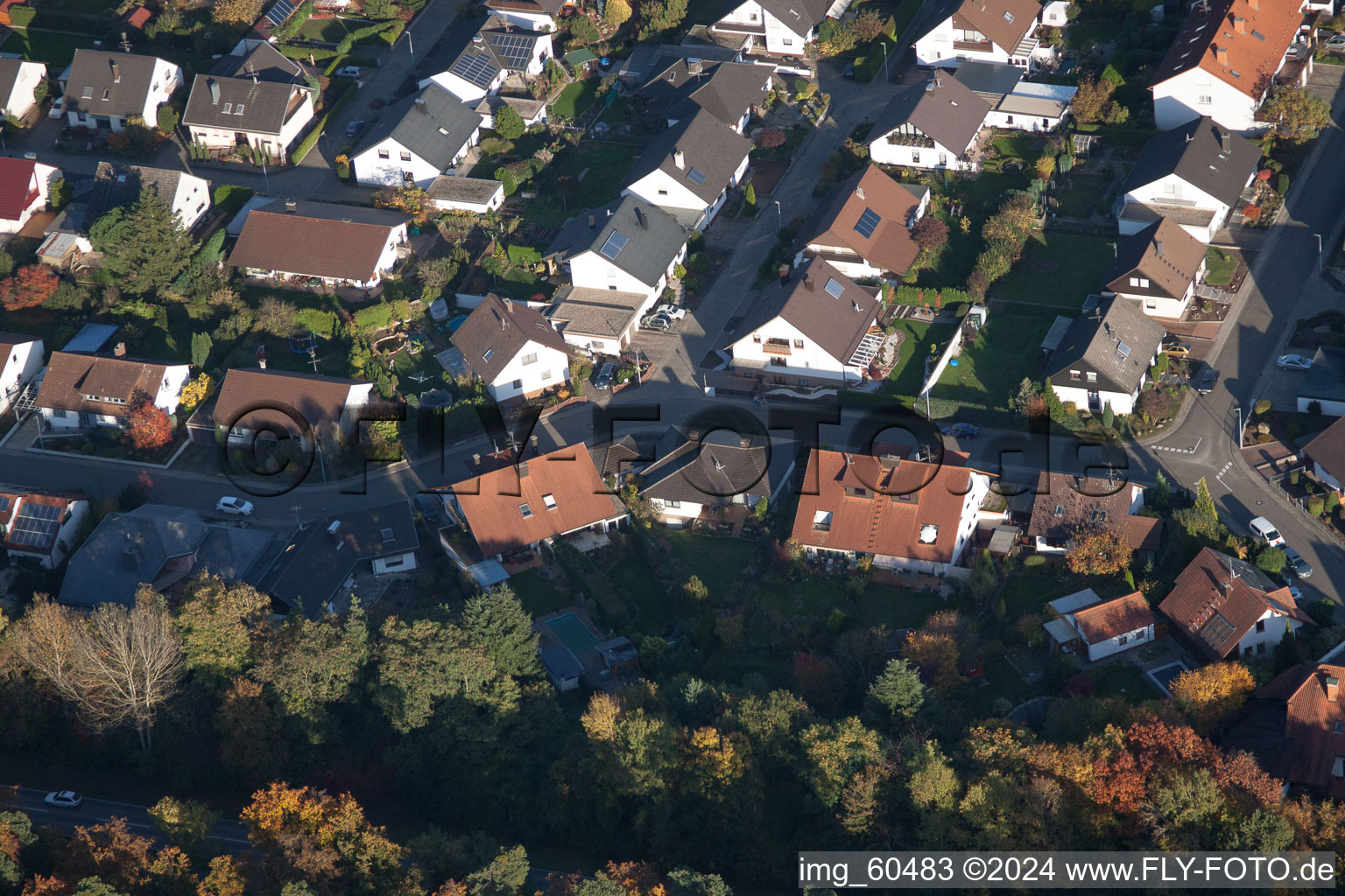 Aerial photograpy of S in Rülzheim in the state Rhineland-Palatinate, Germany