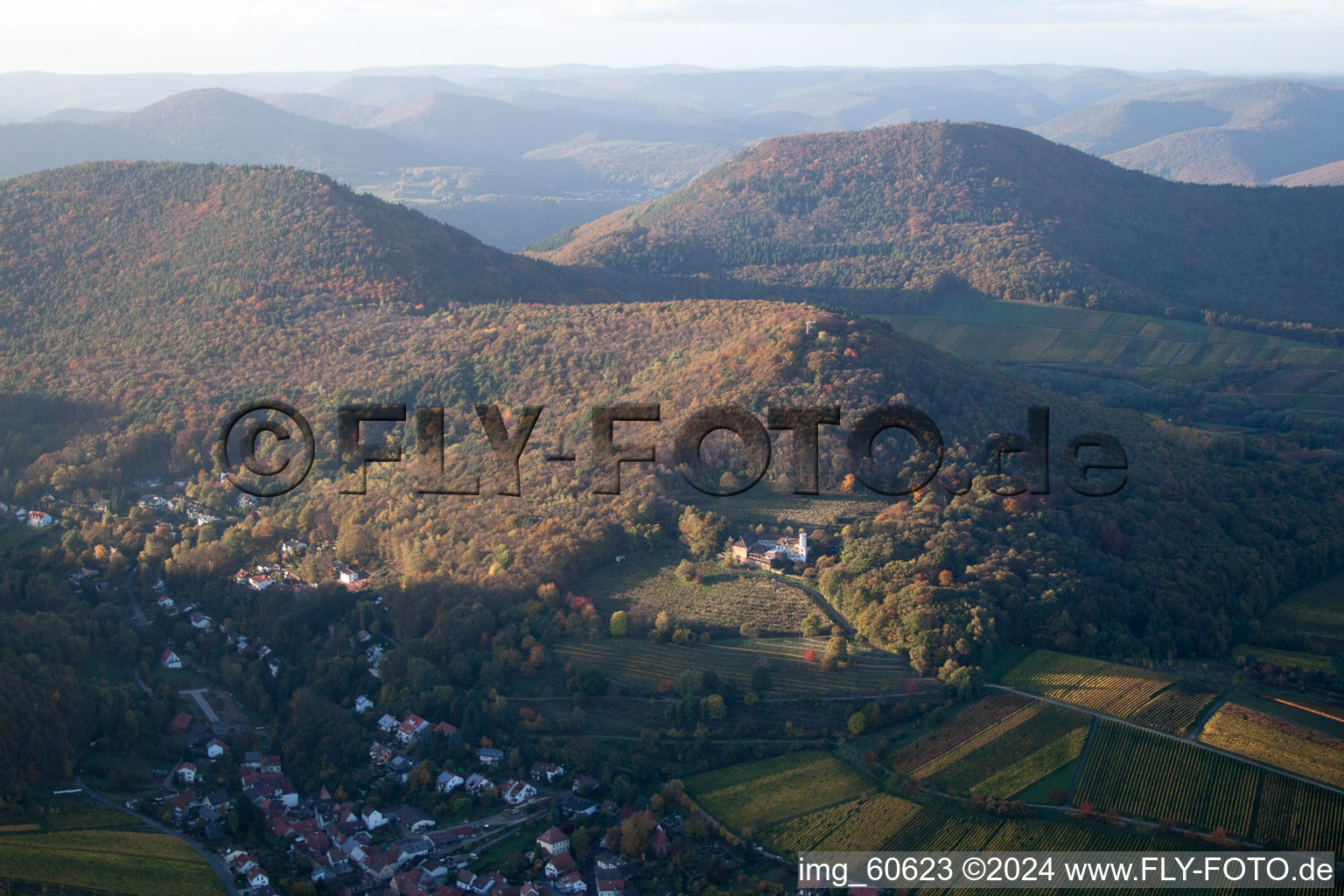 Slevogt-Hof in Leinsweiler in the state Rhineland-Palatinate, Germany