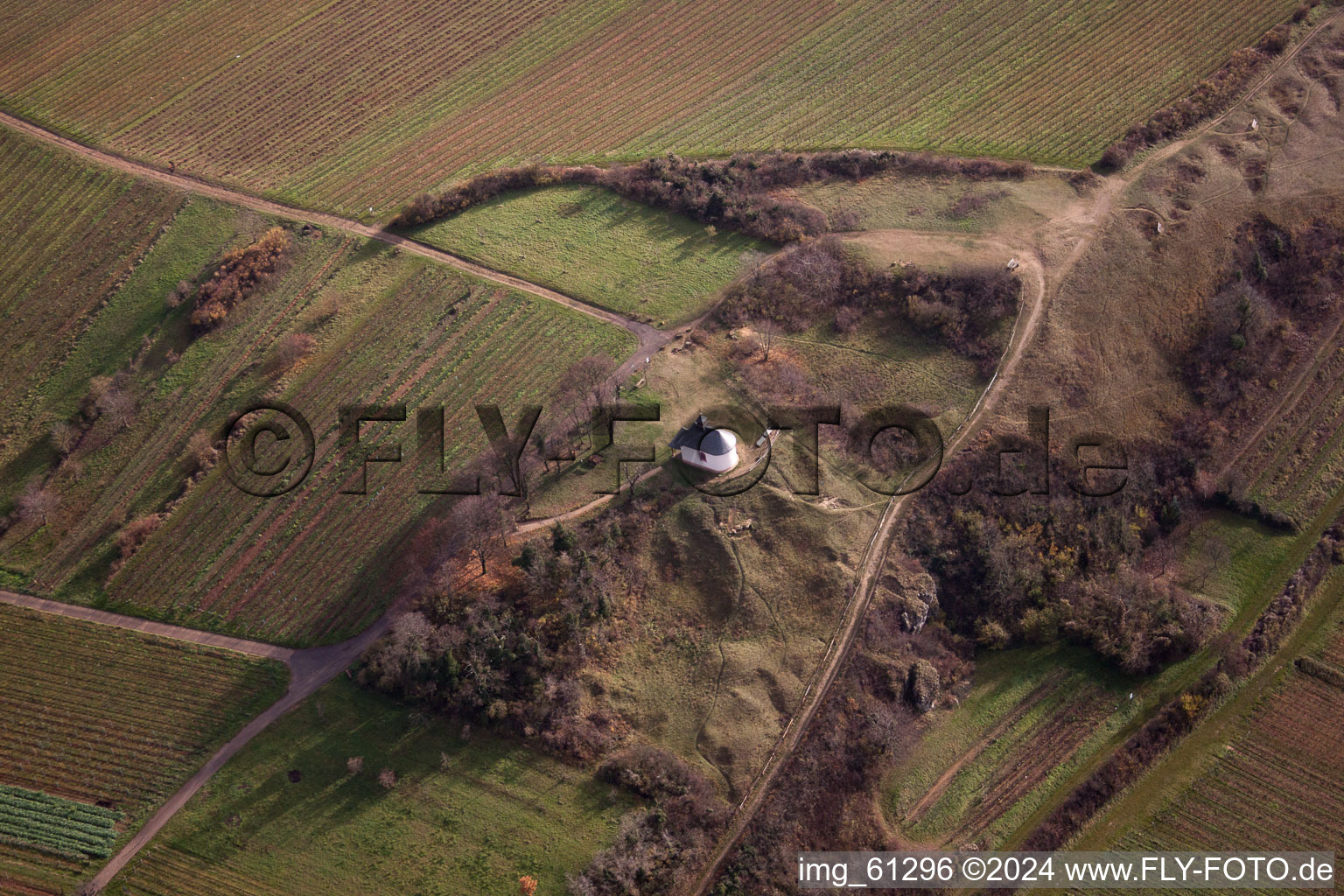 Churches building the chapel Kleine Kalmit in Ilbesheim bei Landau in der Pfalz in the state Rhineland-Palatinate