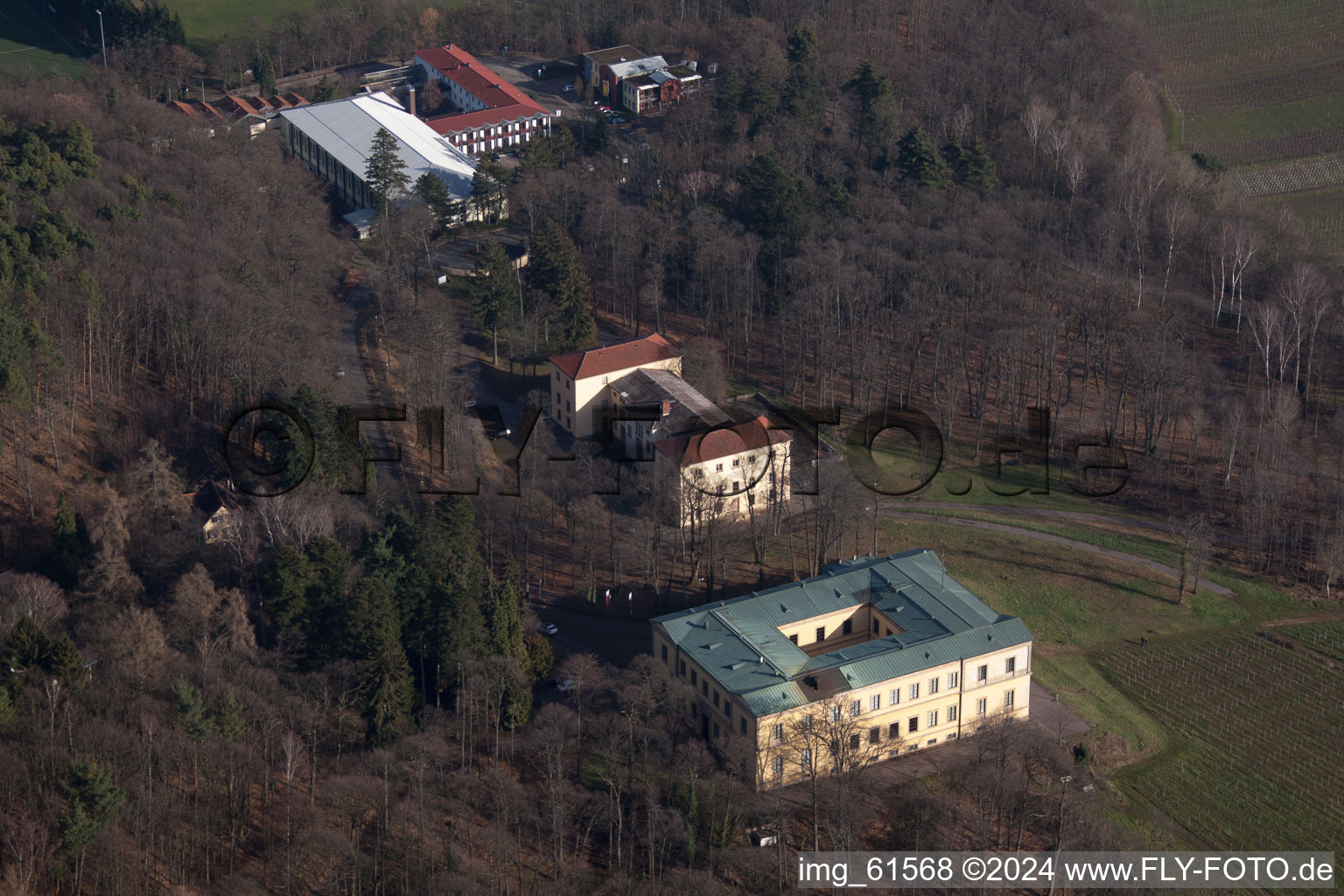 Villa Ludwigshöhe in Weyher in der Pfalz in the state Rhineland-Palatinate, Germany