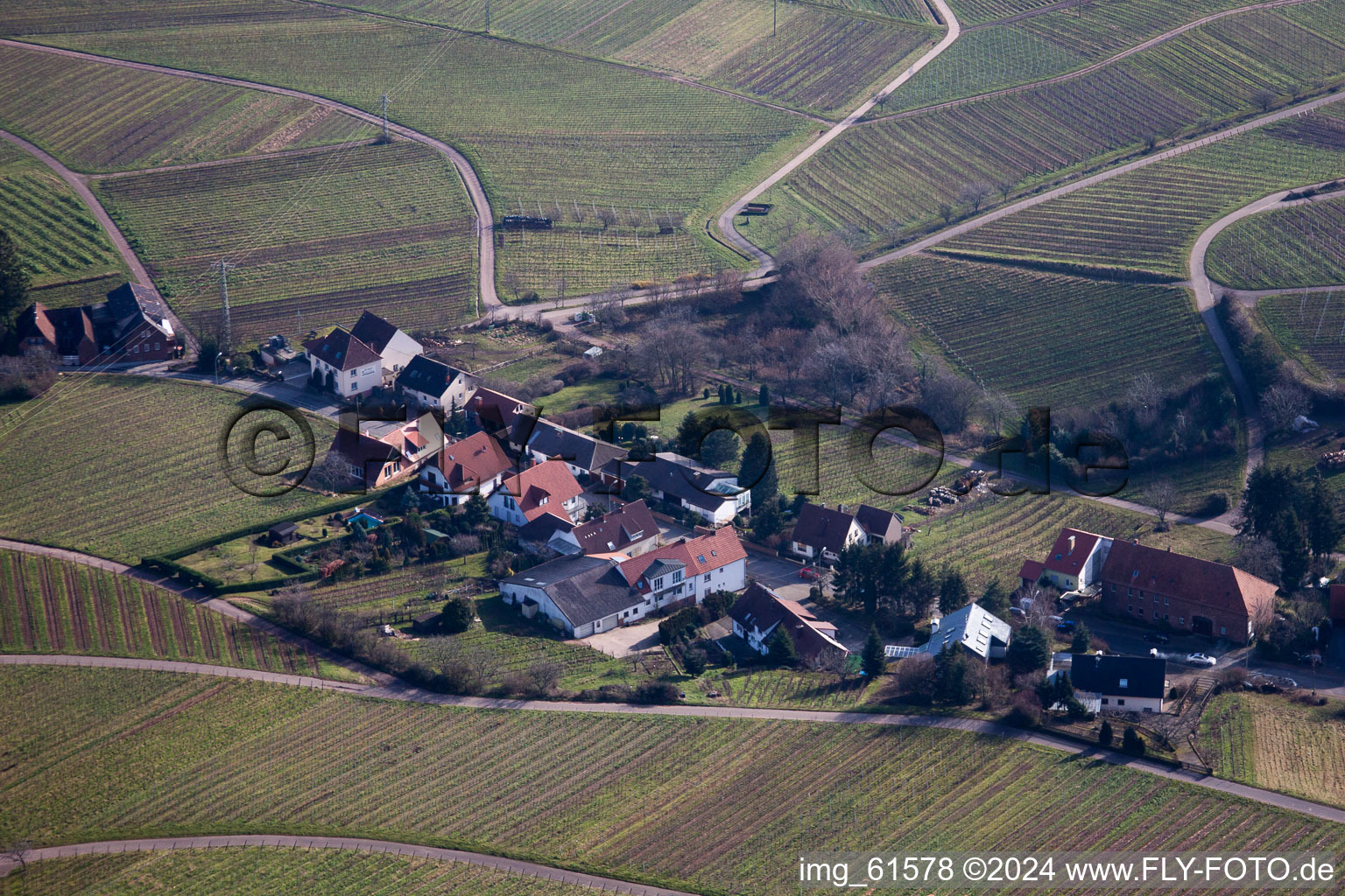 Modenbachstr in Weyher in der Pfalz in the state Rhineland-Palatinate, Germany