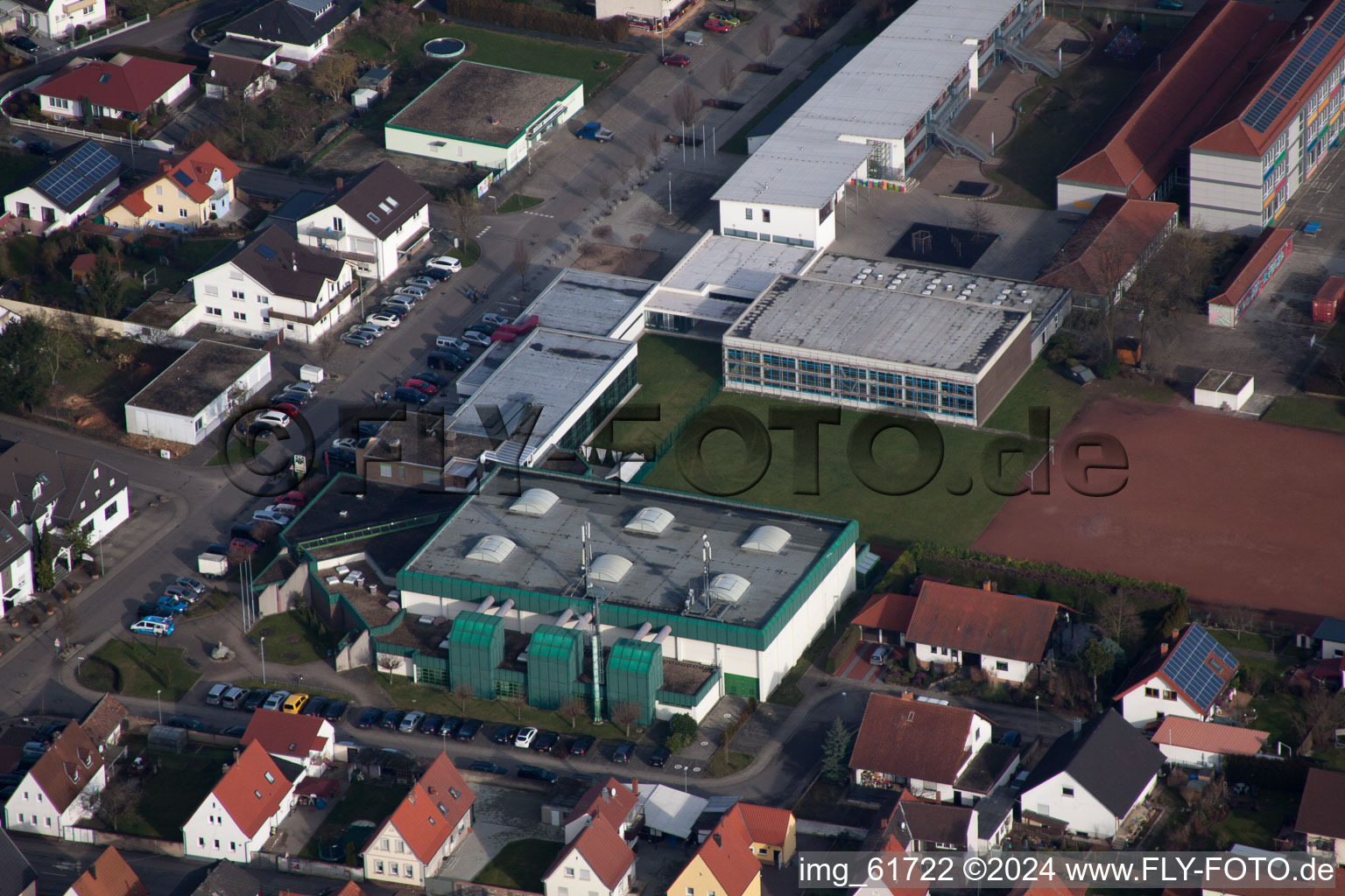 Primary school in Lingenfeld in the state Rhineland-Palatinate, Germany