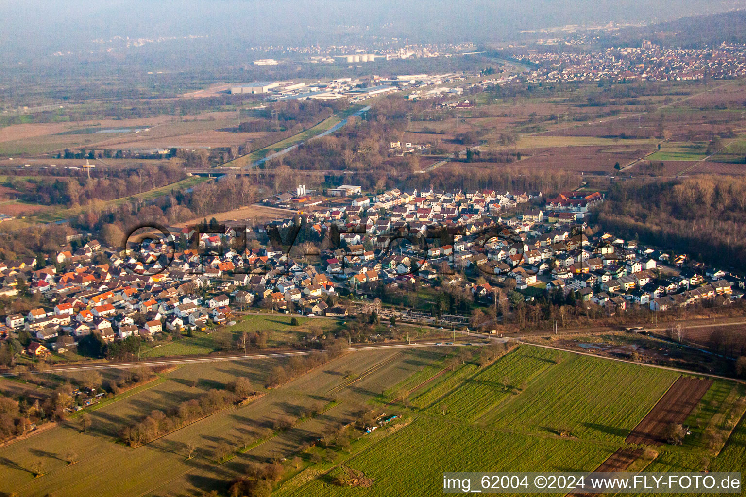 Niederbühl in Rastatt in the state Baden-Wuerttemberg, Germany