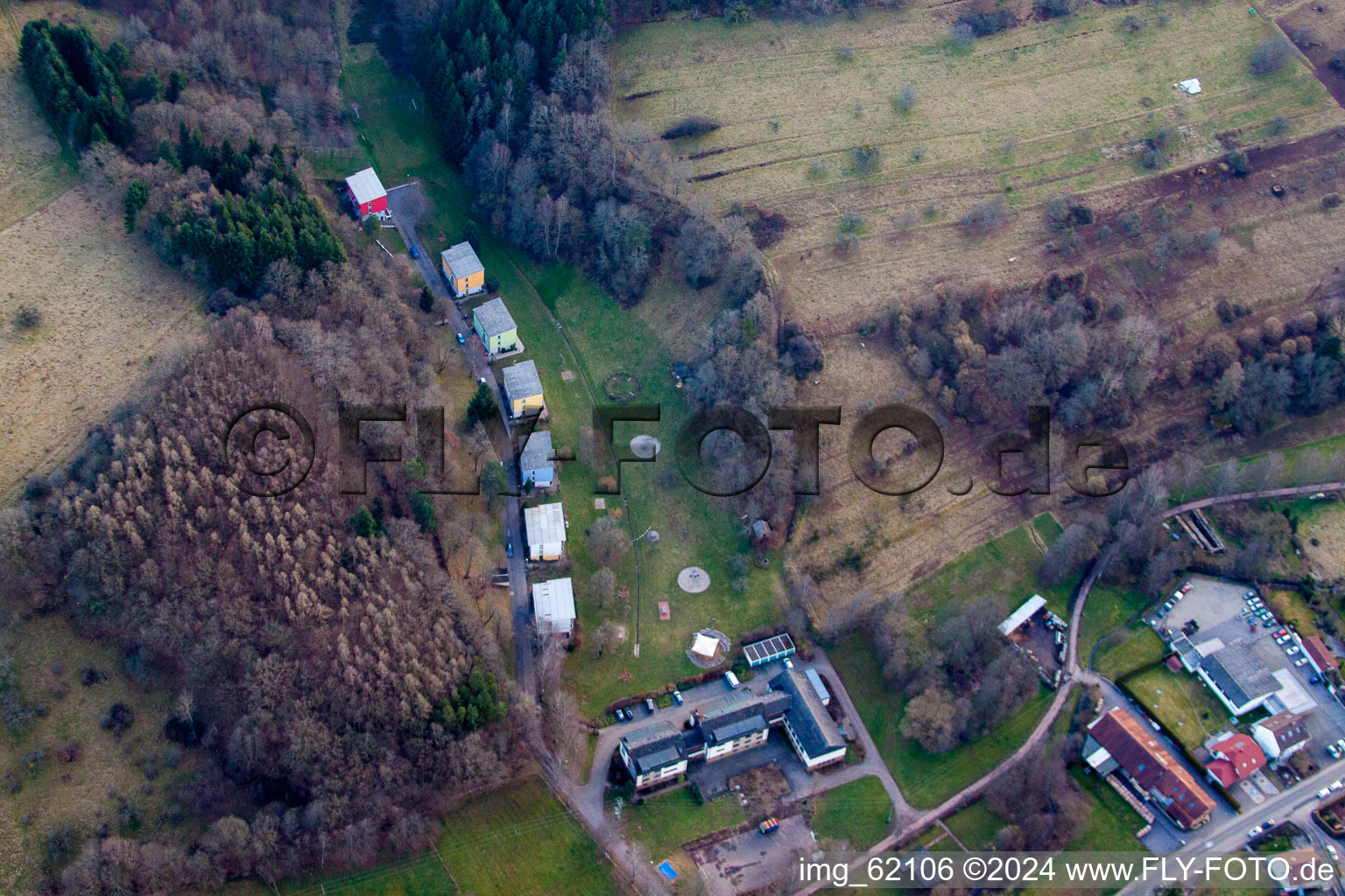 Marienstr in Silz in the state Rhineland-Palatinate, Germany