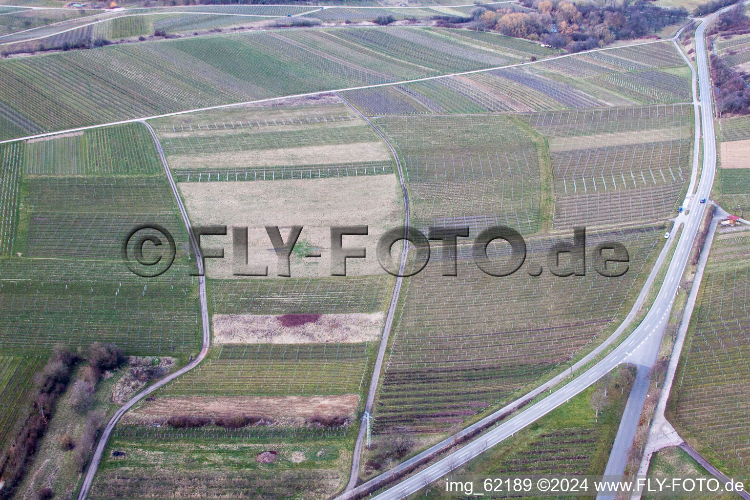 N of Ilbesheim bei Landau in der Pfalz in Ilbesheim bei Landau in der Pfalz in the state Rhineland-Palatinate, Germany viewn from the air