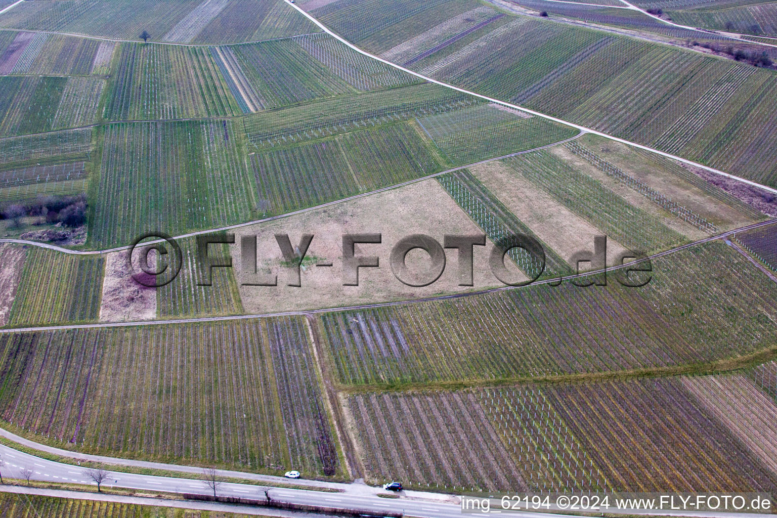 Drone recording of Of Ilbesheim bei Landau in der Pfalz in Ilbesheim bei Landau in der Pfalz in the state Rhineland-Palatinate, Germany