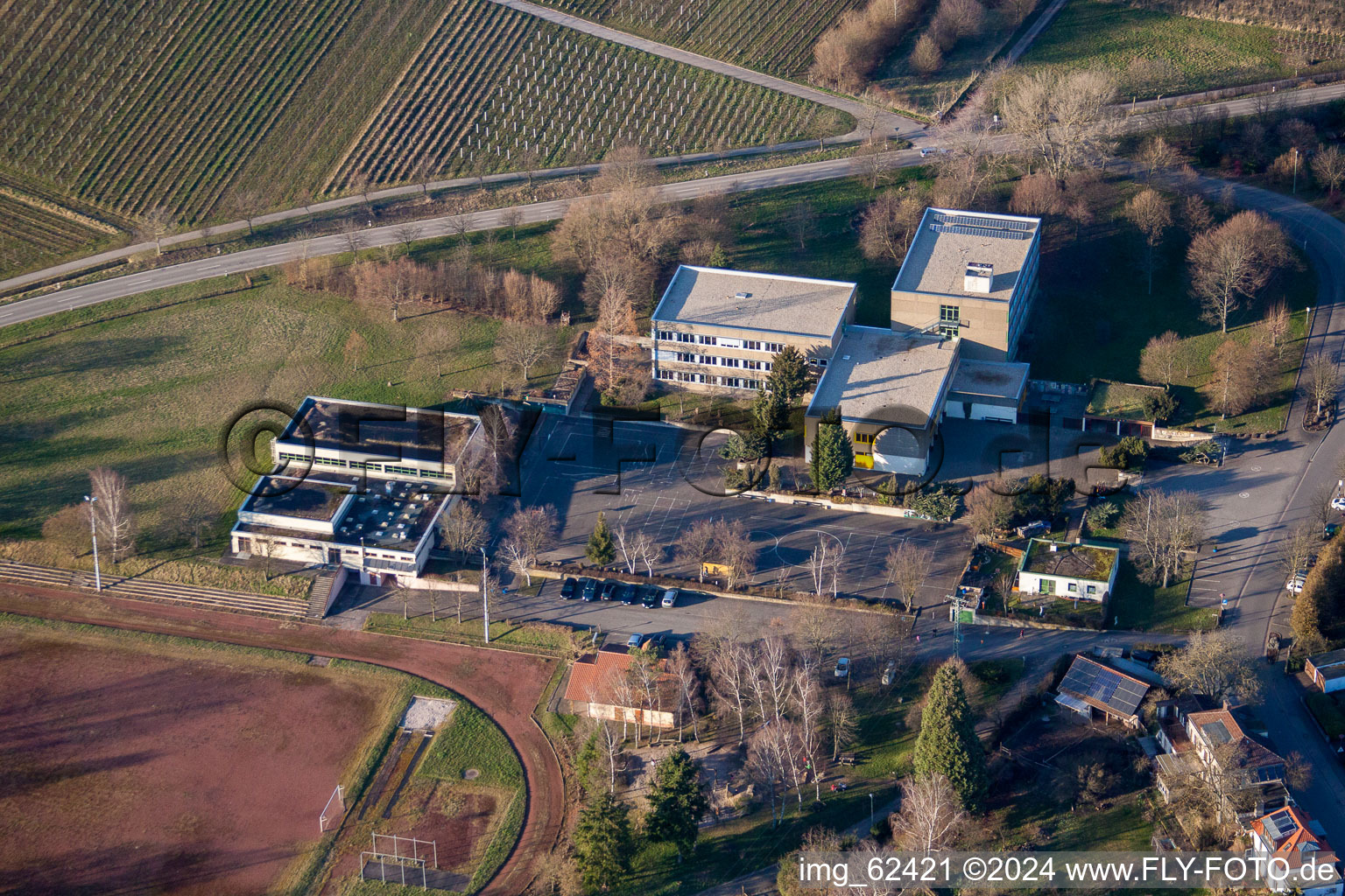 School in Ilbesheim bei Landau in der Pfalz in the state Rhineland-Palatinate, Germany