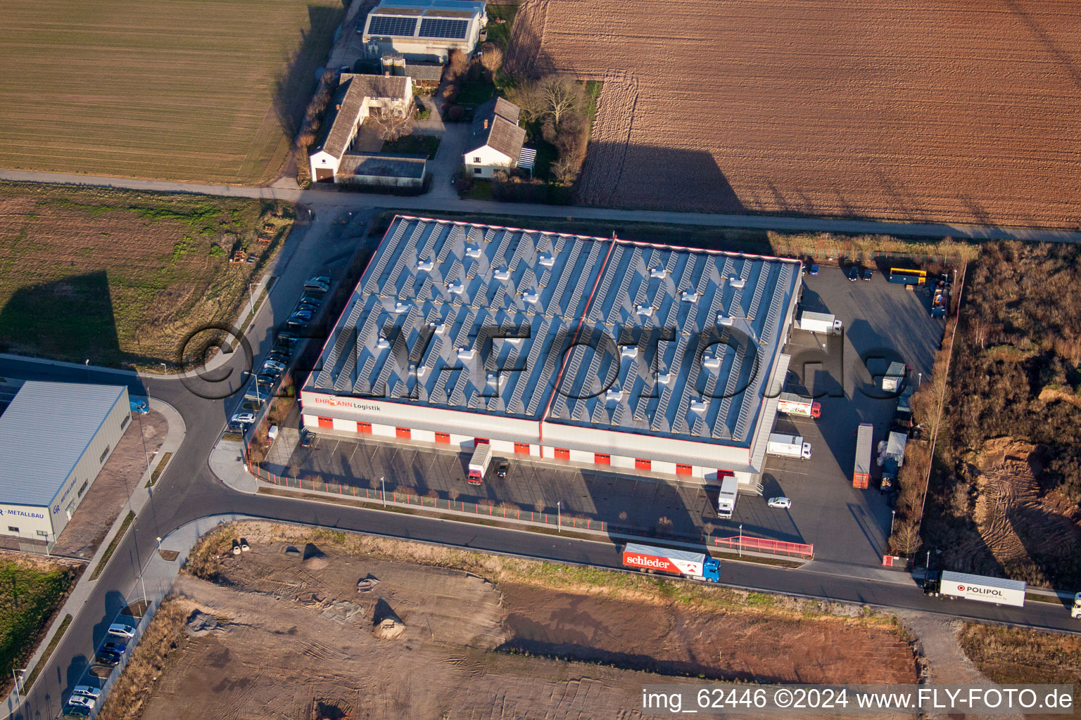 Landau in der Pfalz in the state Rhineland-Palatinate, Germany from the drone perspective