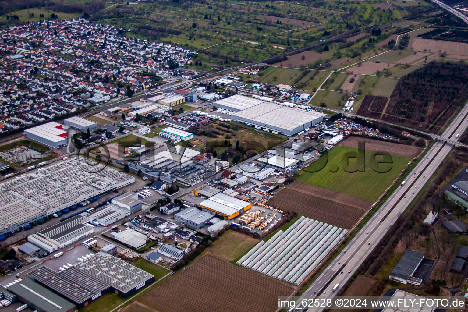 Rhenus Logistics in Muggensturm in the state Baden-Wuerttemberg, Germany