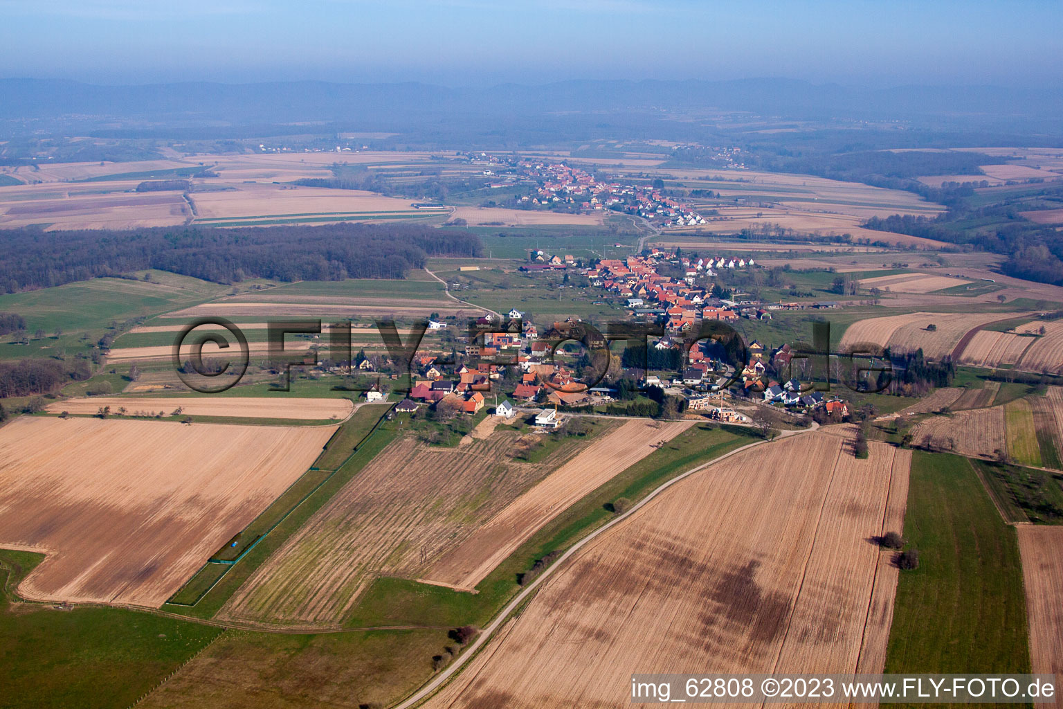 Laubach in Eschbach in the state Bas-Rhin, France