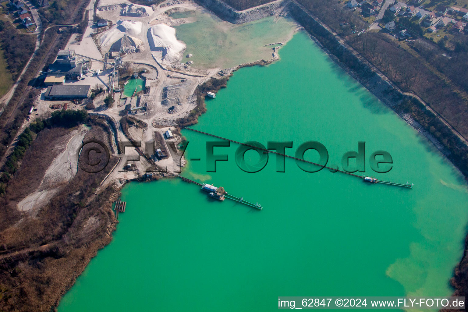 Oblique view of Haguenau in the state Bas-Rhin, France