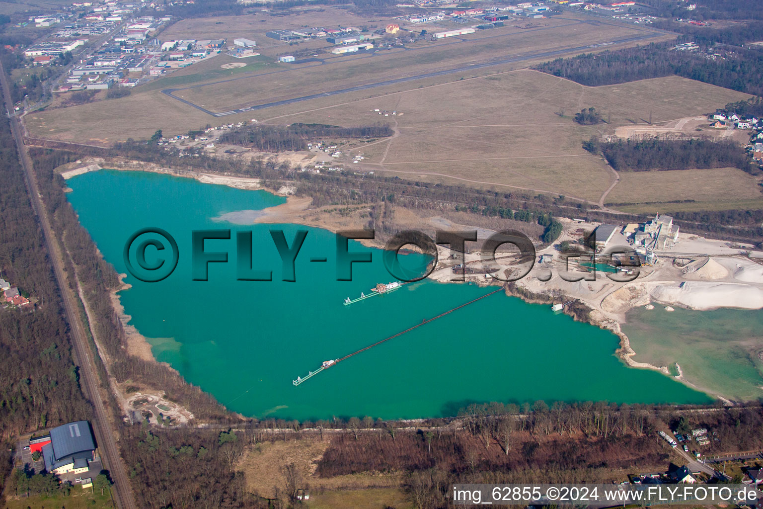 Drone image of Haguenau in the state Bas-Rhin, France