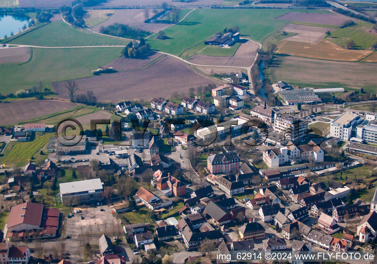 Local administration Kork in the district Kork in Kehl in the state Baden-Wuerttemberg, Germany