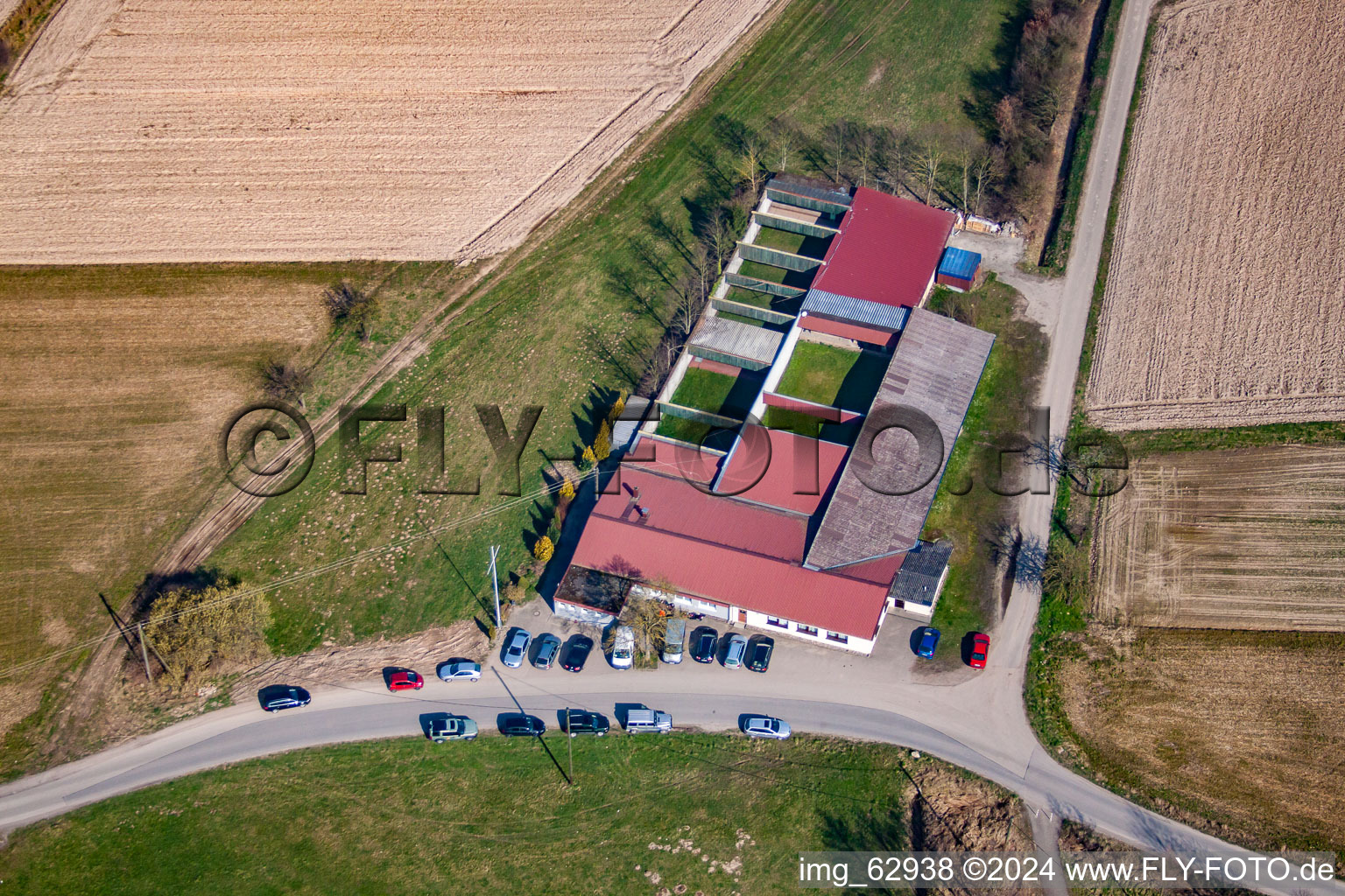 Shooting range of the KKSG Kork 1925 eV in the district Kork in Kehl in the state Baden-Wuerttemberg, Germany