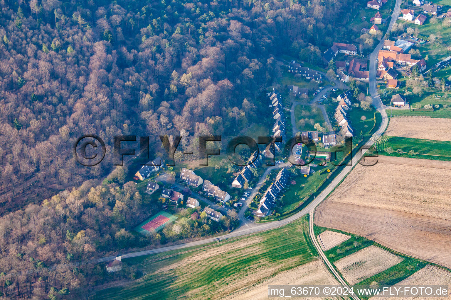 Holiday home complex Les Chataigners Pffafenbronn in Lembach in the state Bas-Rhin, France