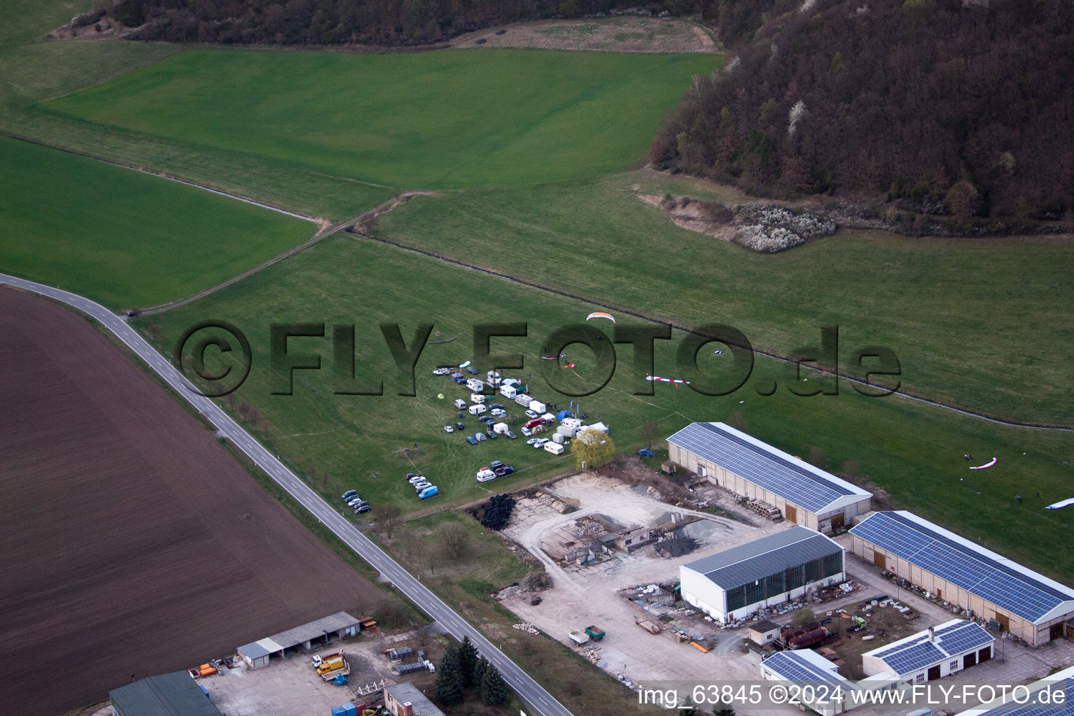 UL-Platz in Westhausen in the state Thuringia, Germany