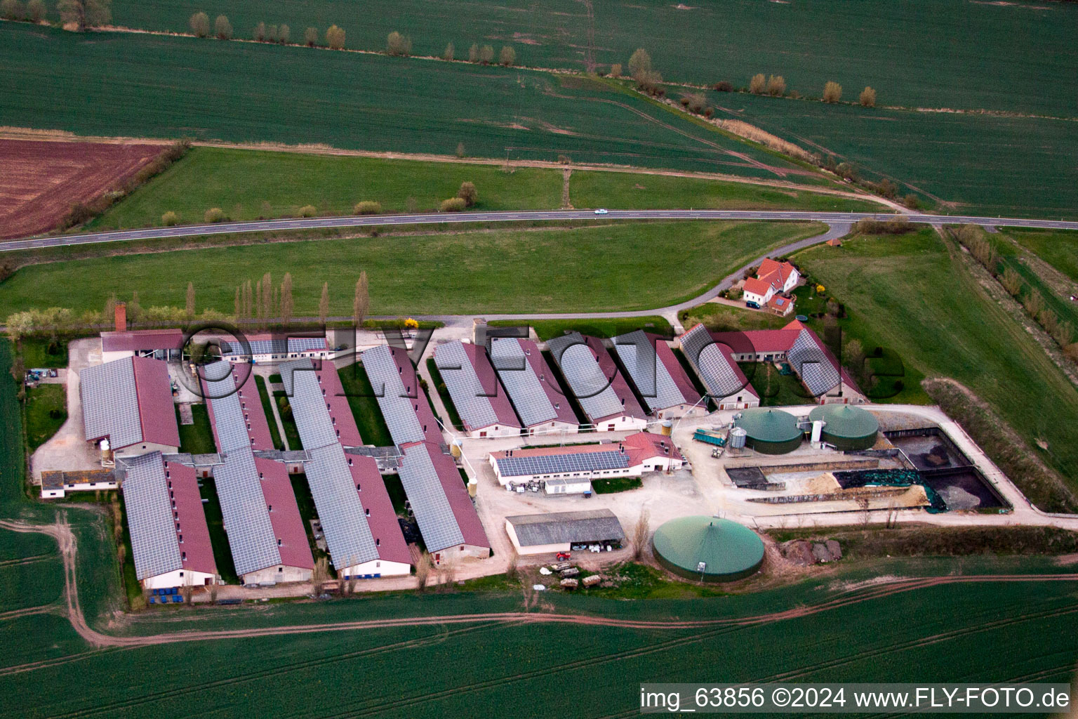 Toebes GmbH in the district Gleicherwiesen in Römhild in the state Thuringia, Germany