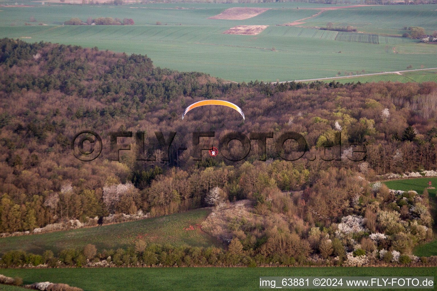 District Linden in Straufhain in the state Thuringia, Germany