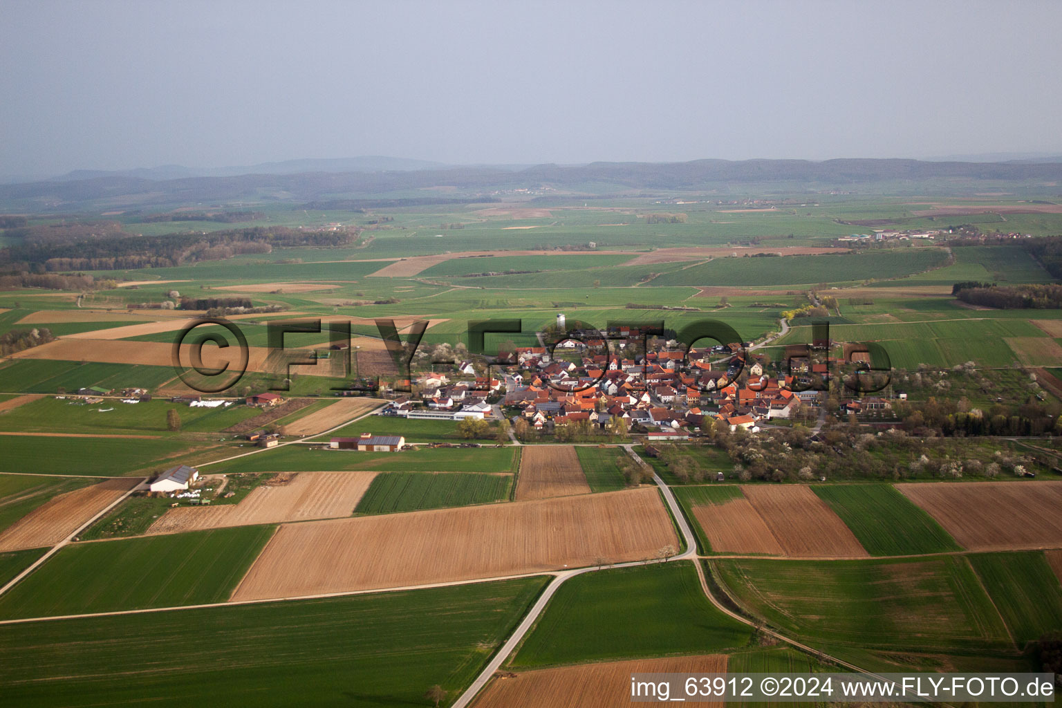 Rappershausen in the state Bavaria, Germany