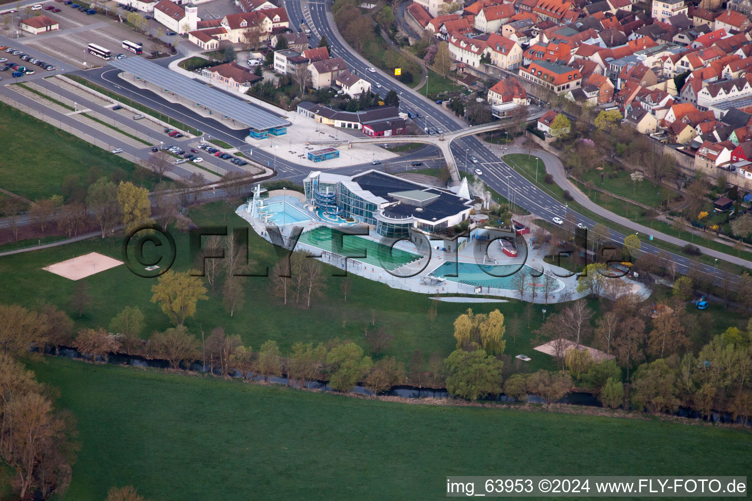 Bad Neuhaus an der Saale in the state Bavaria, Germany