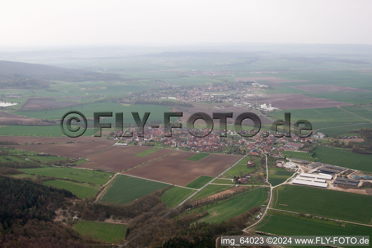 Obendorf in the state Thuringia, Germany