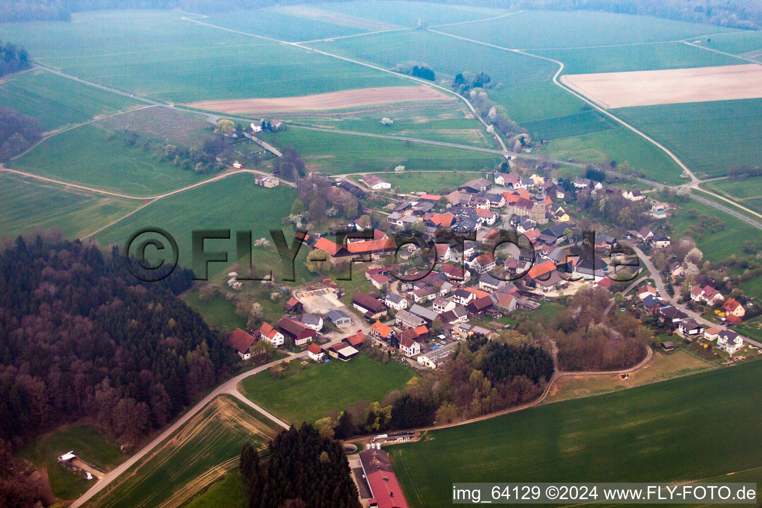 Watzendorf in the state Bavaria, Germany