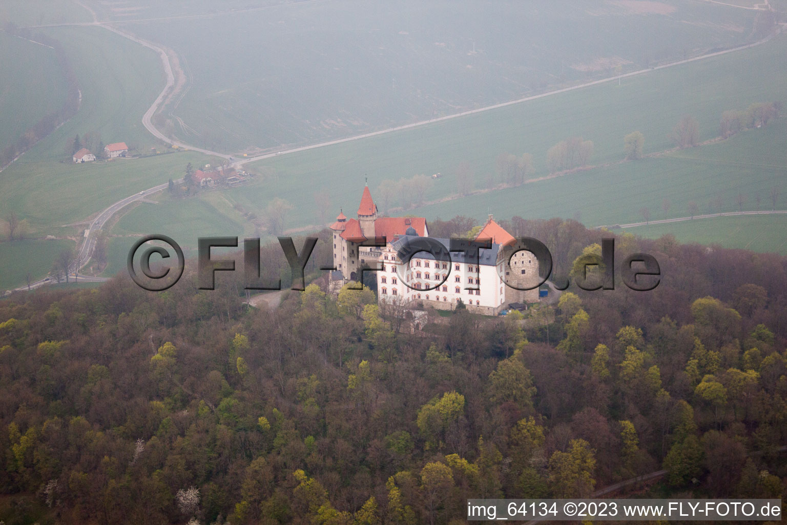 Heldburg, Heldburg Castle in Bad Colberg-Heldburg in the state Thuringia, Germany