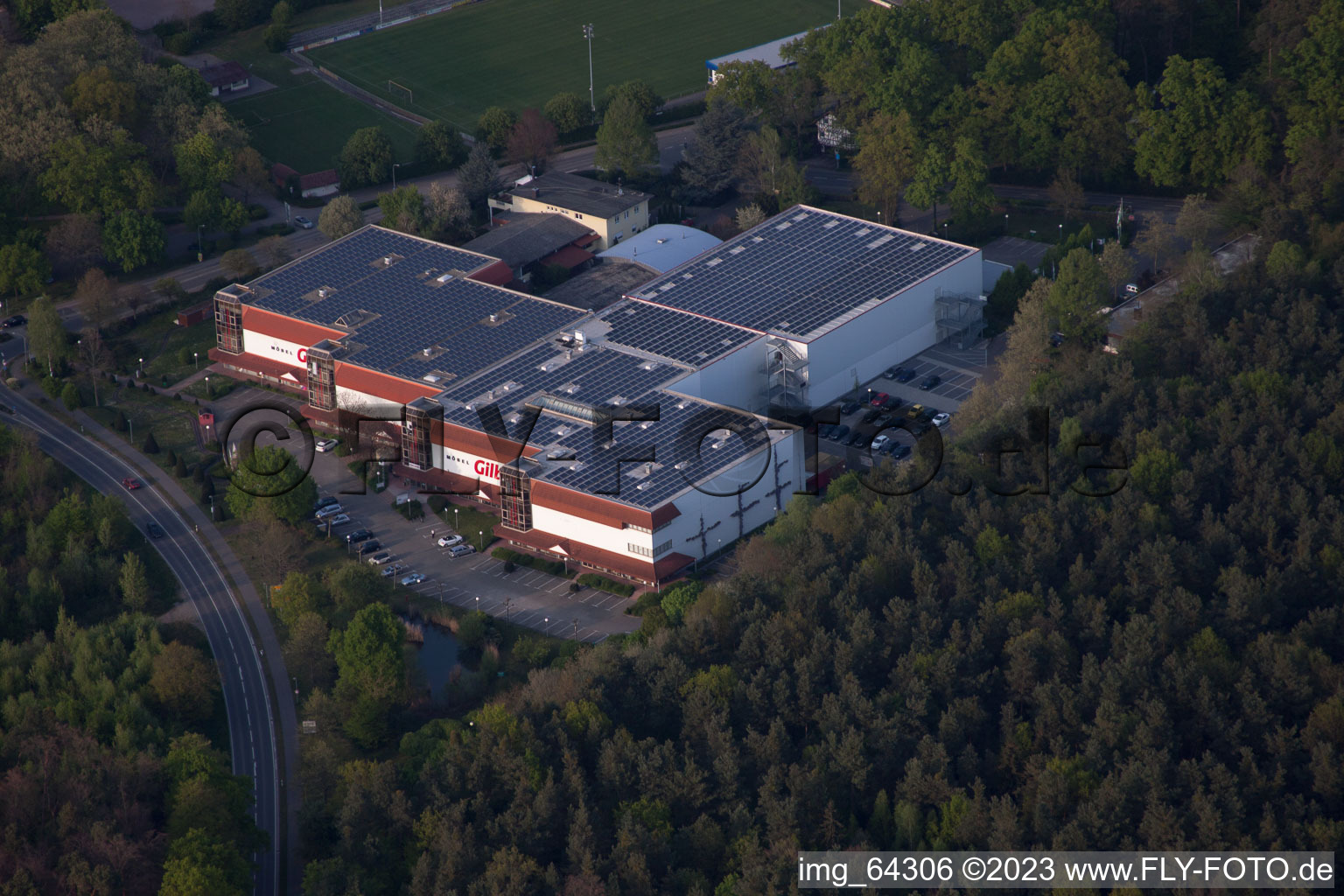 Gilb Furniture Store in the district Herxheim in Herxheim bei Landau/Pfalz in the state Rhineland-Palatinate, Germany