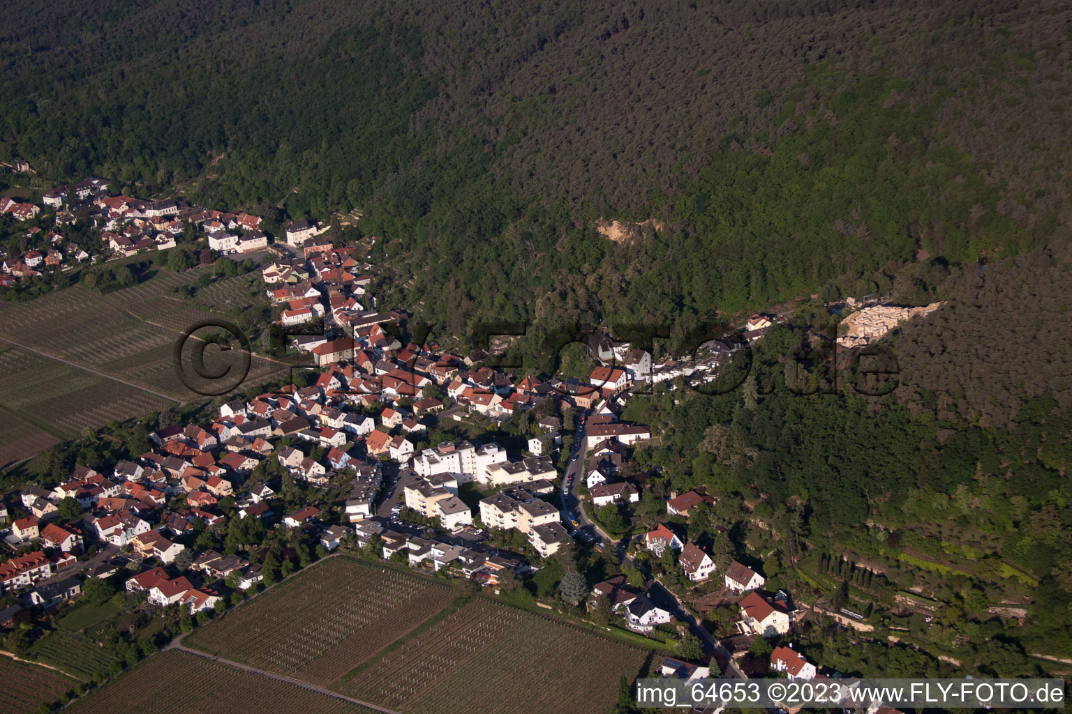 To the Althart in the district Haardt in Neustadt an der Weinstraße in the state Rhineland-Palatinate, Germany