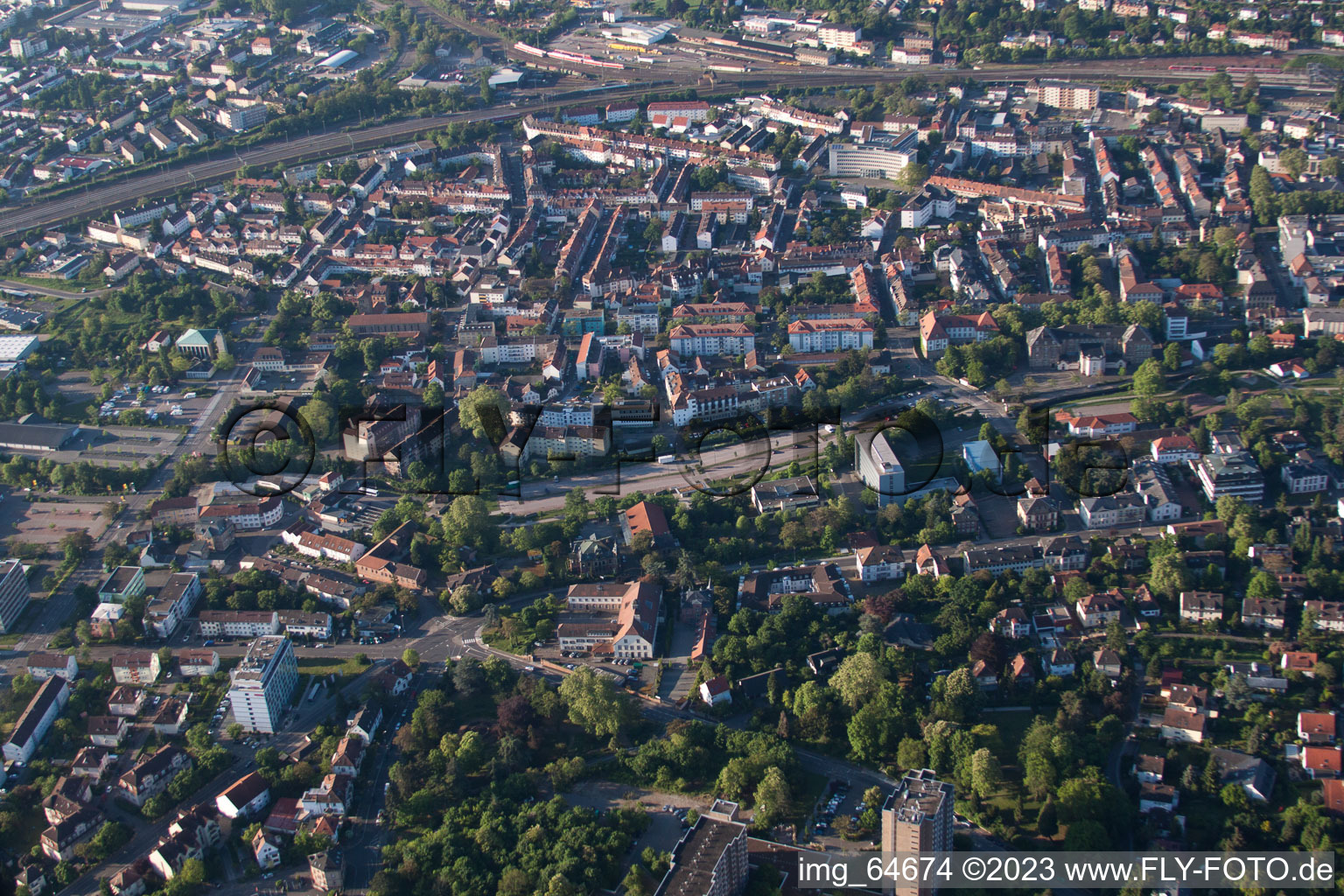 Festival meadow in Neustadt an der Weinstraße in the state Rhineland-Palatinate, Germany